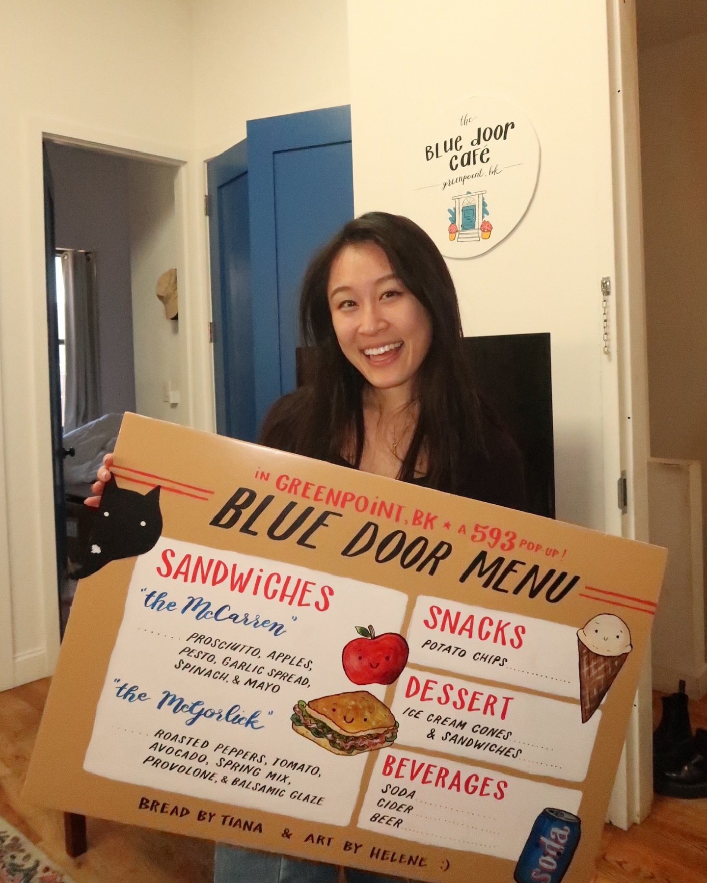 let these pics marinate for almost a month…. blue door bodega!!! π½ππ we luv a greenpoint popup :’) the pot of gold at the almost-end of the noro rainbow π₯²ππ€// @lisamarie_dias