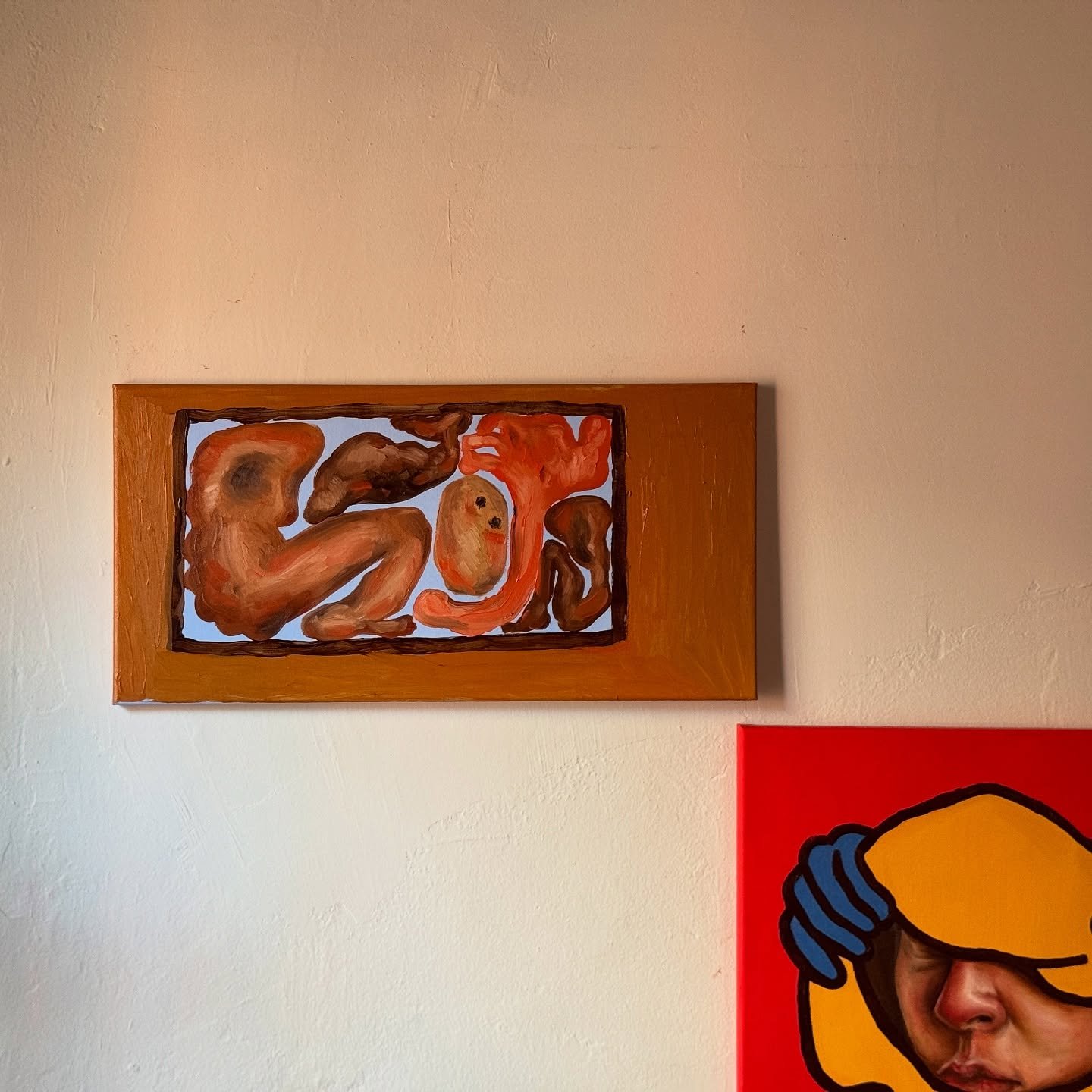 all the mes i hold, or something like that (2025 lol)
oil on canvas, 10”x20”
-
loose sketch without any pressure for realism because public enemy #1 now is perfectionism <3
#painting #oilpainting #surrealism #fineart