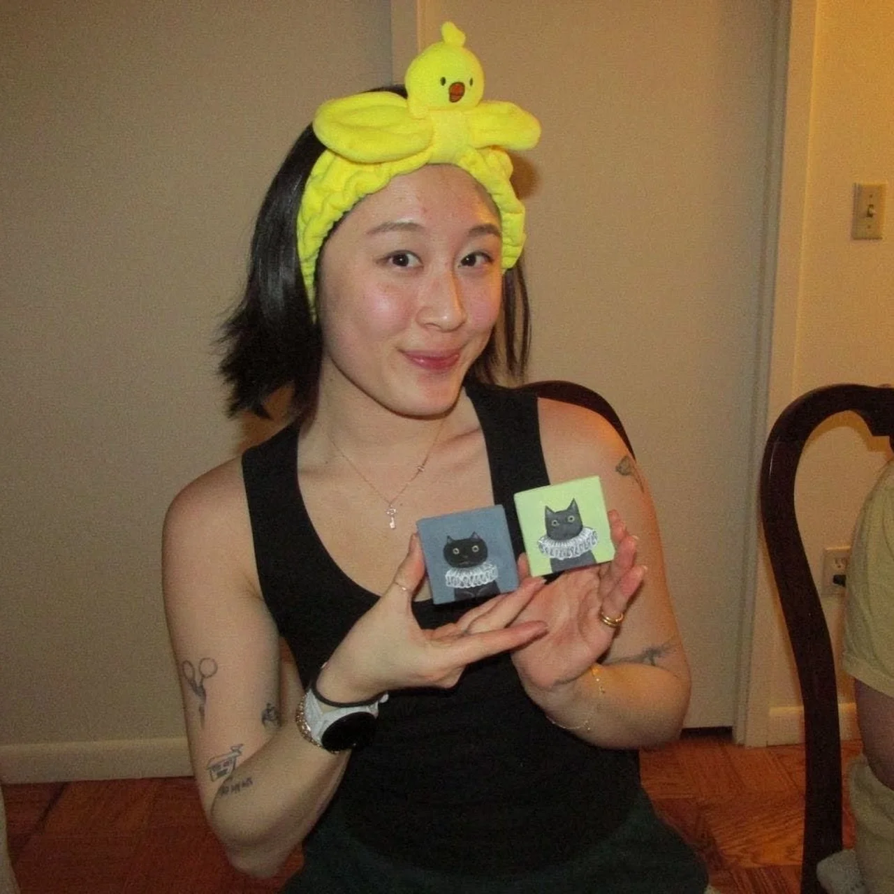 proof of an EPIC craft nite!!! ❤️&zwj;🔥🧚🏼🪷🧶🎨
pajamas, sushi, hot chocolate bar (w/Cabot Whipped Cream, courtesy of express delivery), unparalleled paper decor, and soooo many craft options - my heart is so full :&rsquo;)

happy bday @emilyjmarq