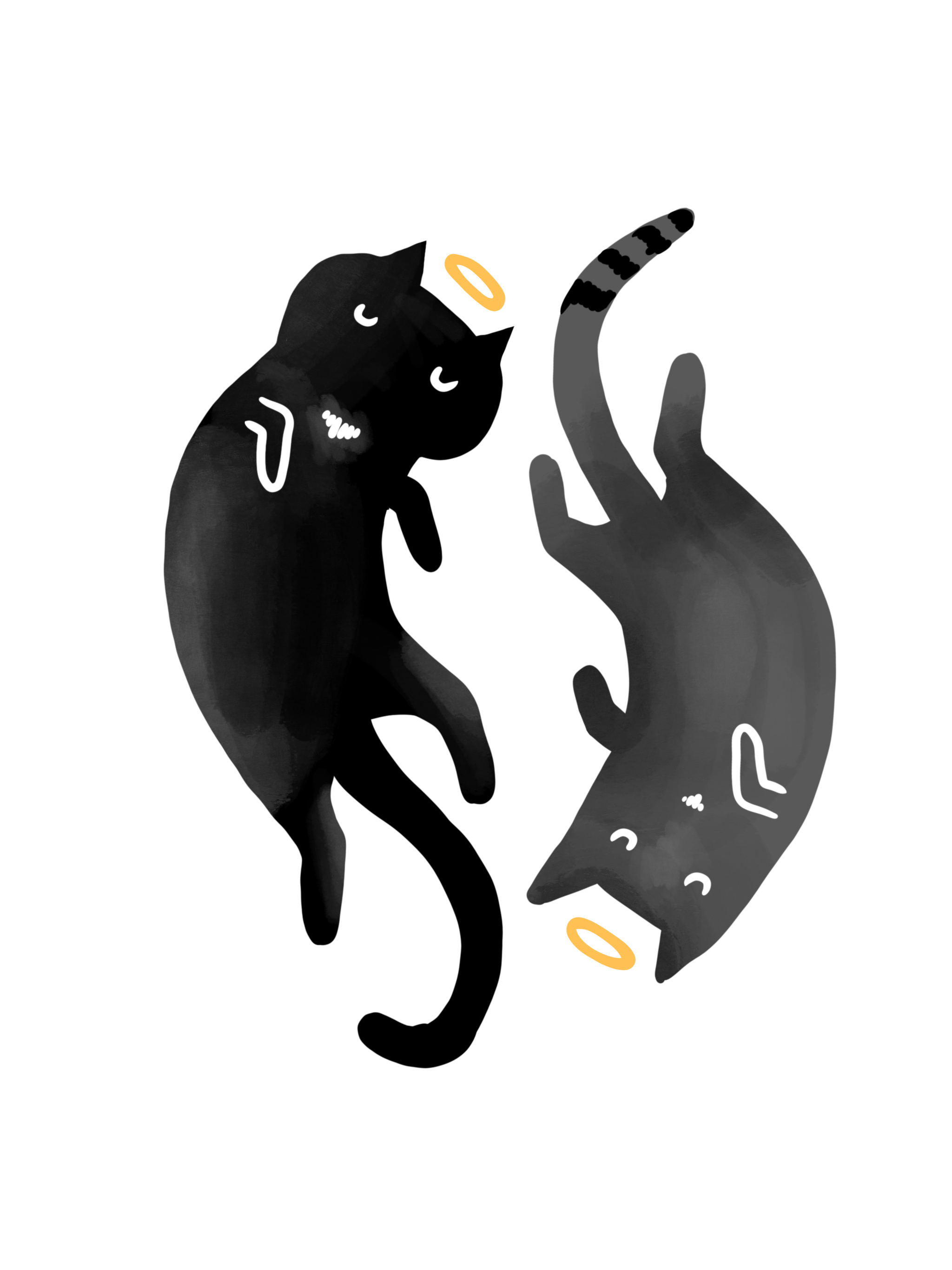 yin & yang (edgar & ellie)