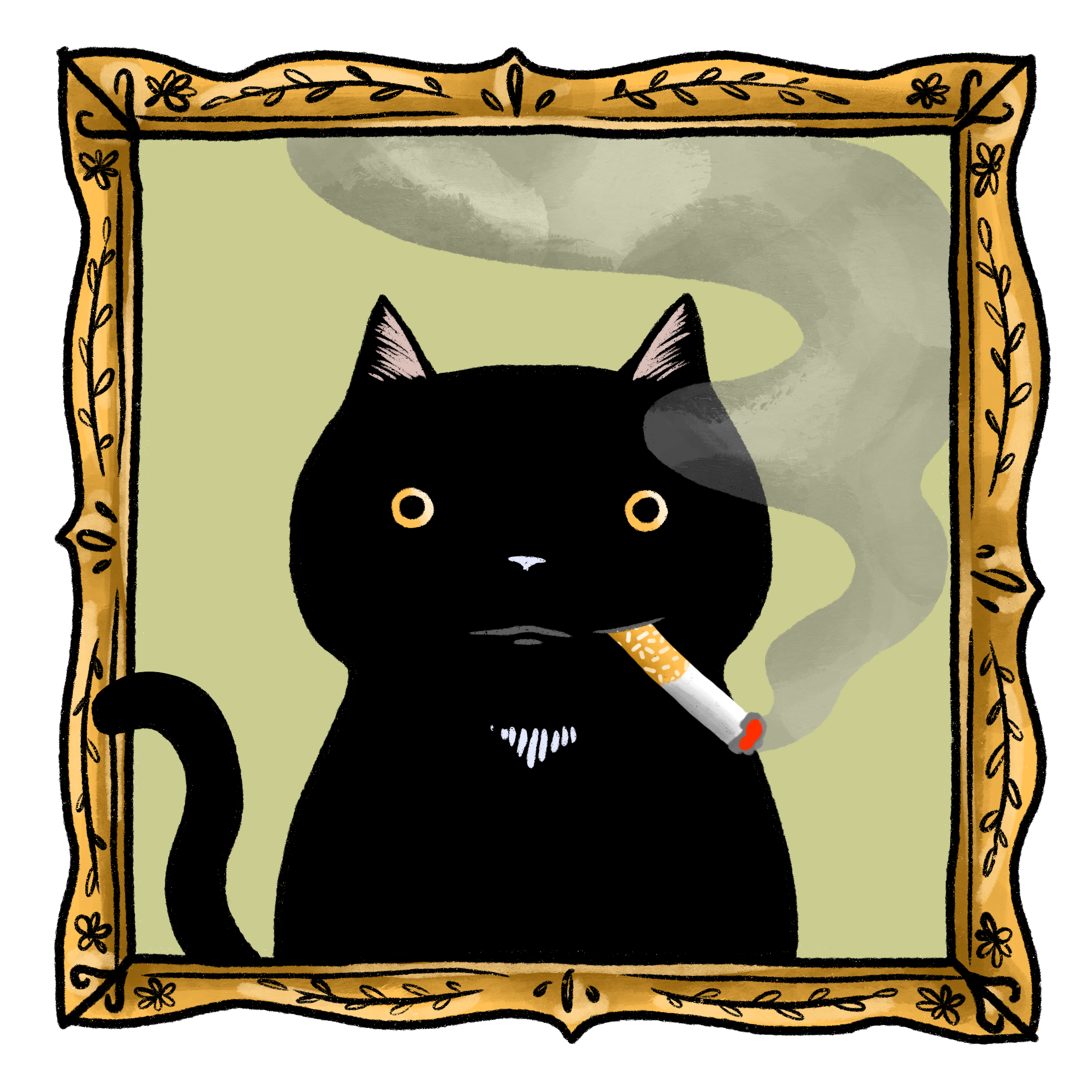 edgar needs a break sticker