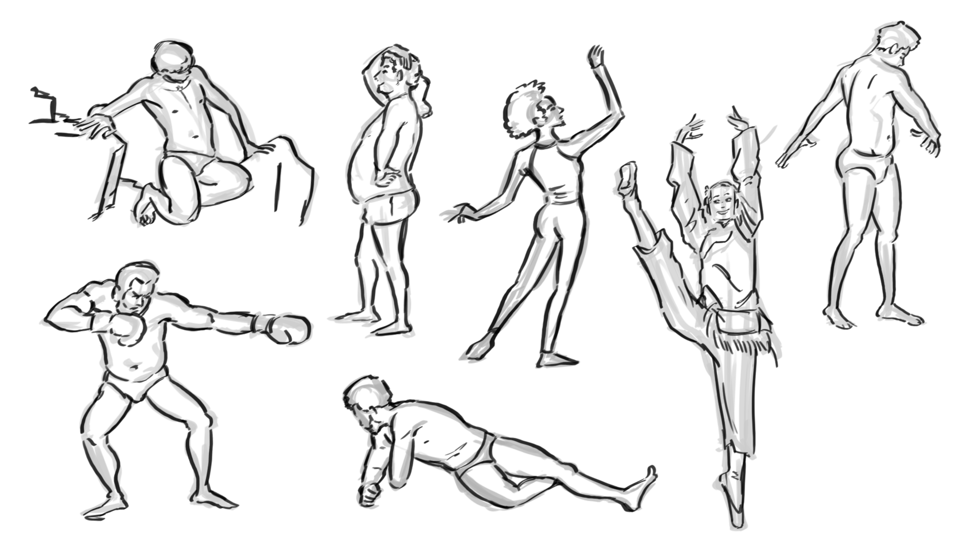 Life Drawinfs Life Drawings & Story Beats — Basil Ezenwa - Story Portfolio