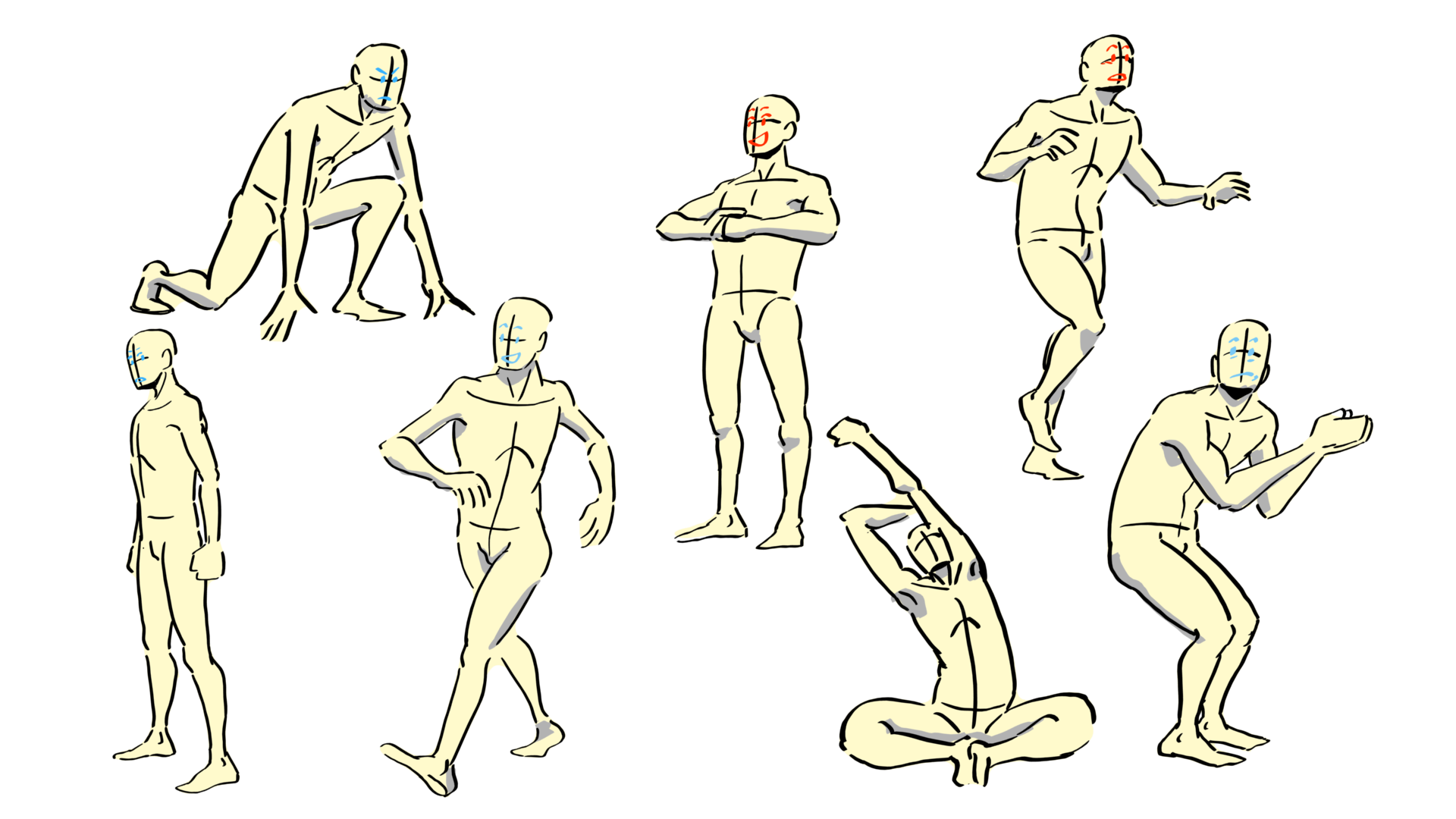 Life Drawings \u0026 Story Beats — Basil Ezenwa - Story Portfolio, image size:1920x1080