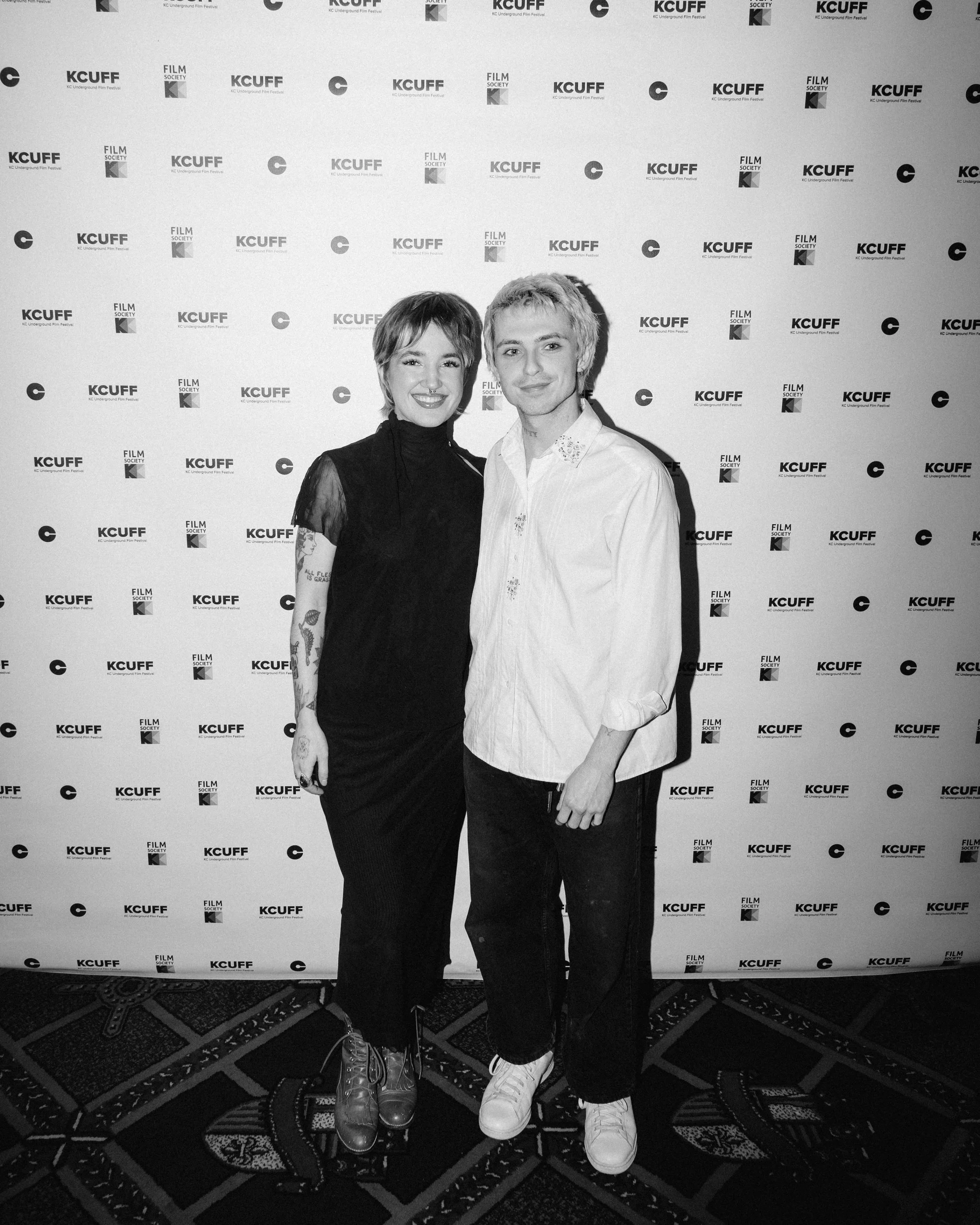 Artist icons Jack Holly and Lily Madden at *A SEAT AT THE TABLE