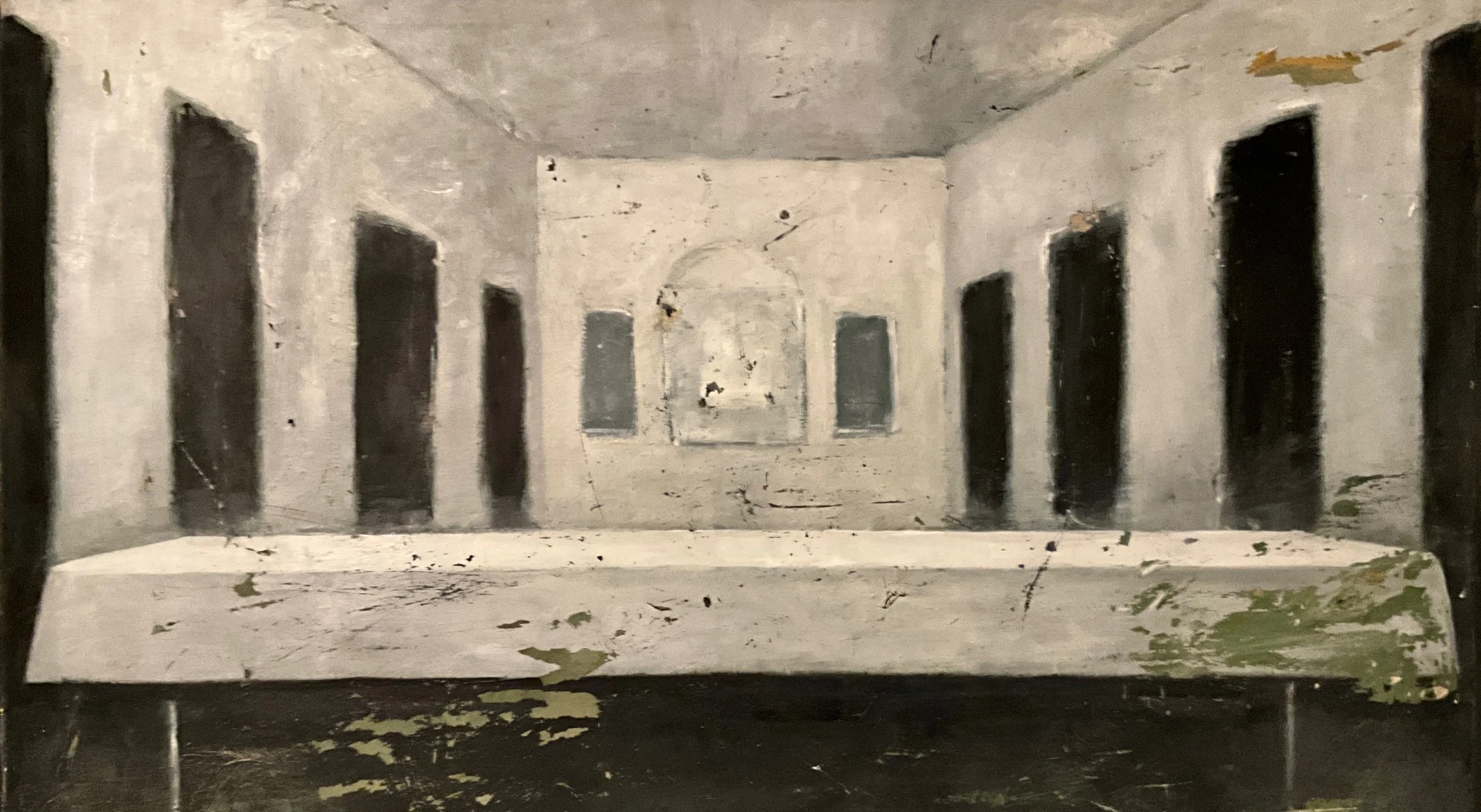 "O.T.", Öl auf Leinwand, 65 x 120 cm (2026)