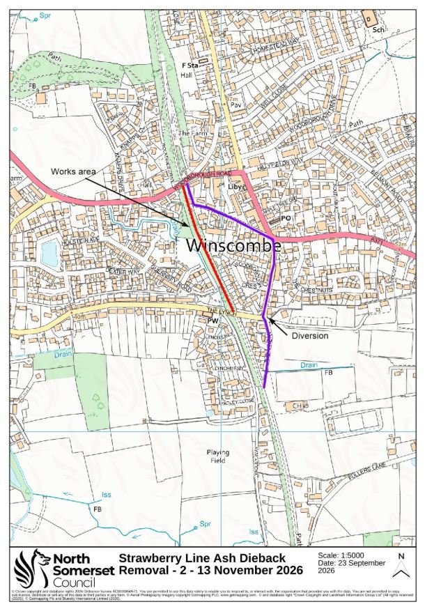 Autumn 2026 Temporary Path Closures -UPDATE
