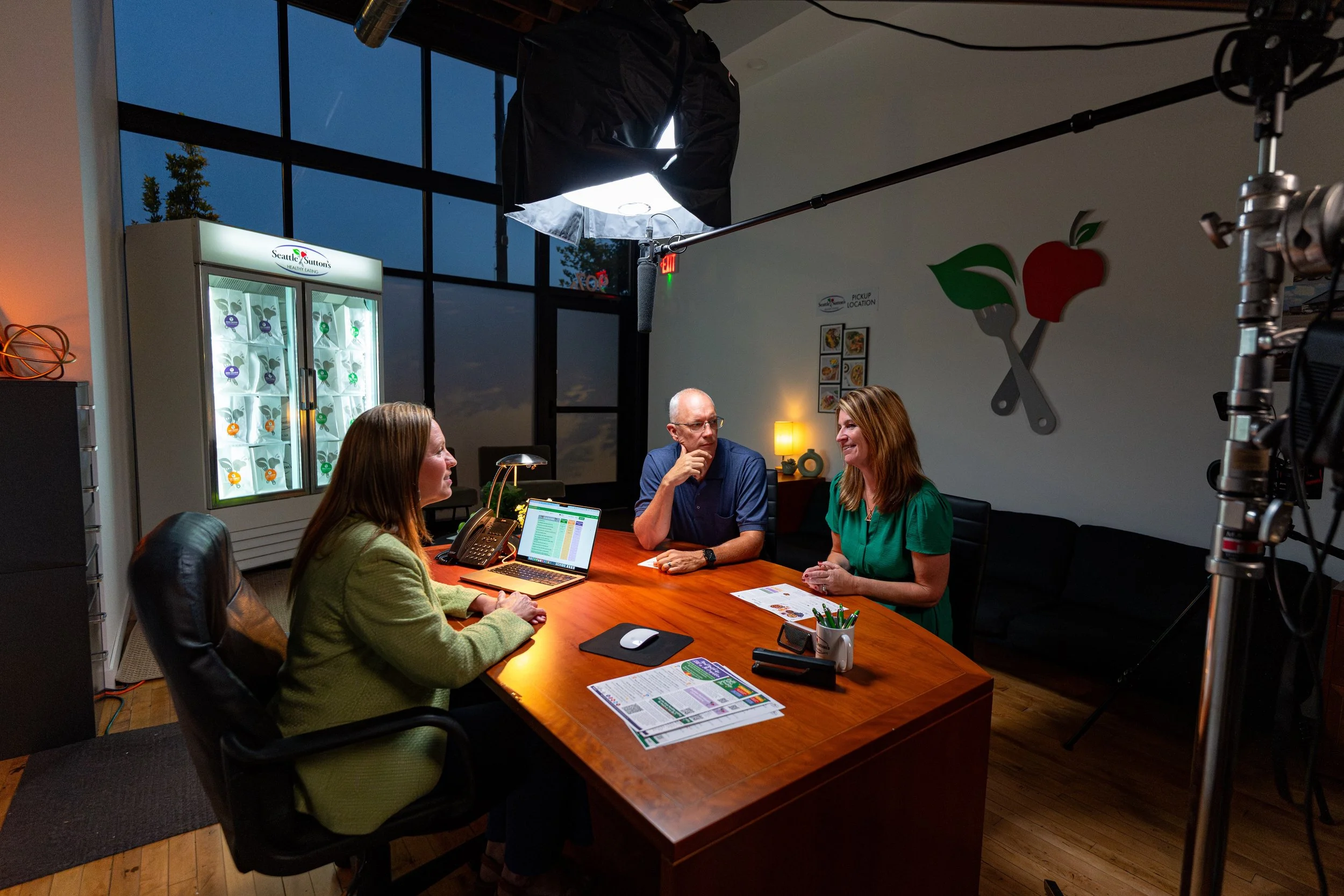 Transforming Our Studio Into Seattle Sutton's Latest Campaign