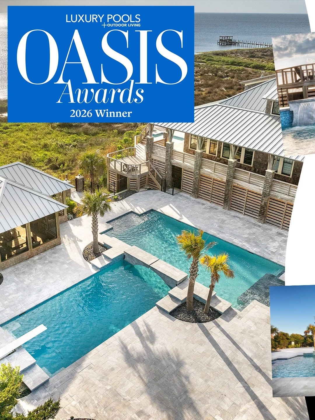 We&rsquo;re honored to have two of our projects selected as part of the 50 standout pools featured in this year&rsquo;s 2026 Oasis Awards with @luxurypoolsmag ! 🏝️

The Oasis awards recognize exceptional pool, landscape, and exterior design that rep