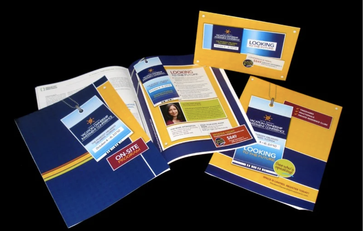 Interval International ARDA Conference mailers, collaterals and POS materials