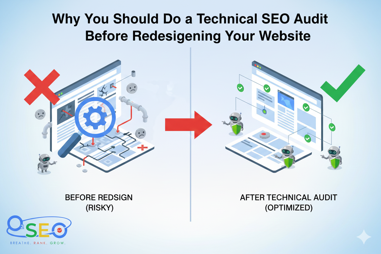 Why You Should Do a Technical SEO Audit Before Redesigning Your Website