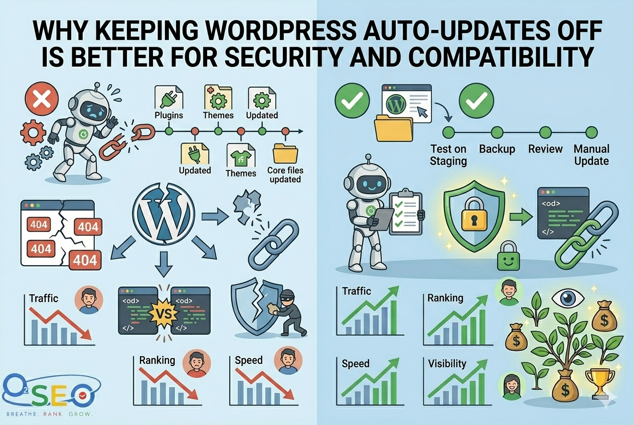 Why Keeping WordPress Auto-Updates Off Is Better for Security and Compatibility