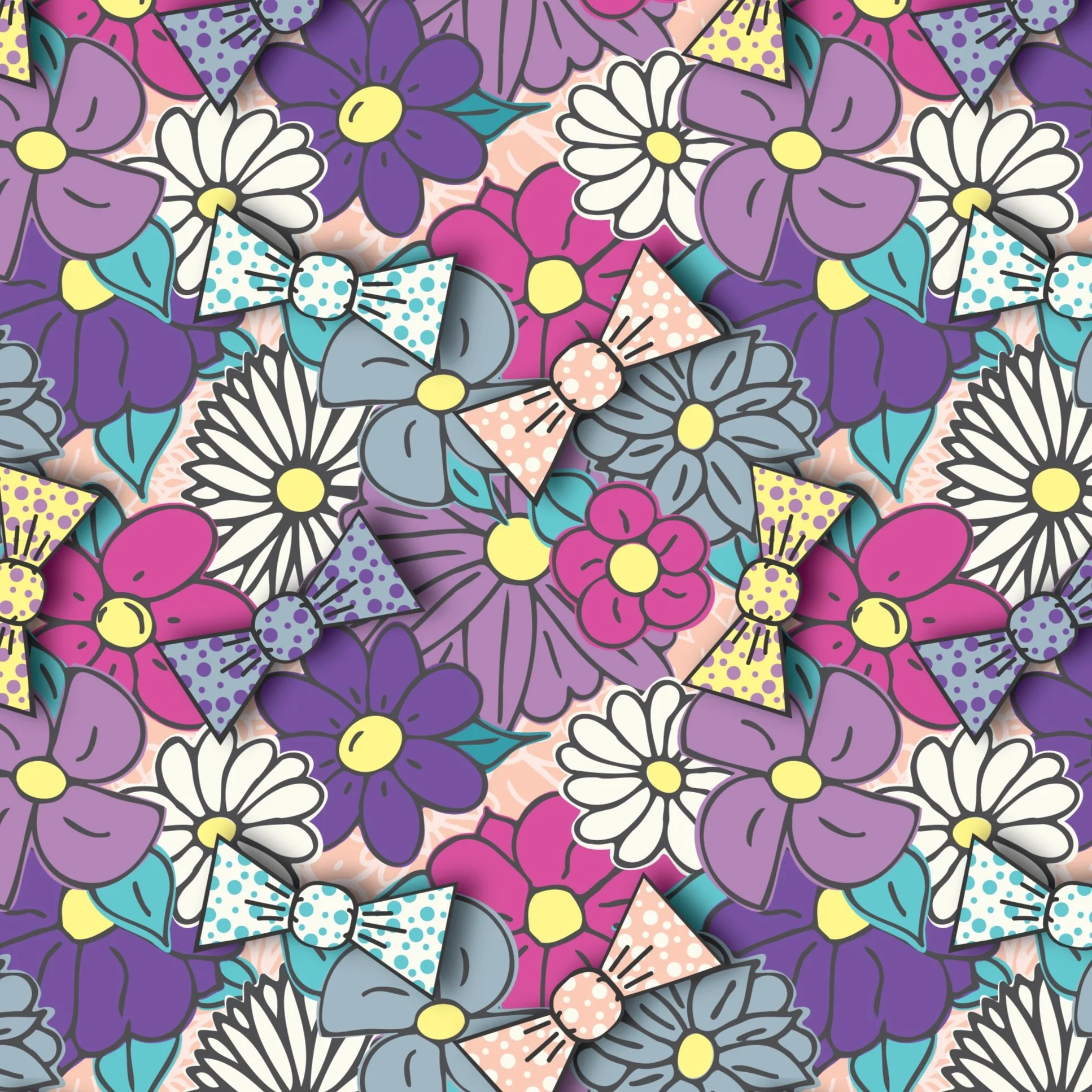 Flowers and Bow Ties