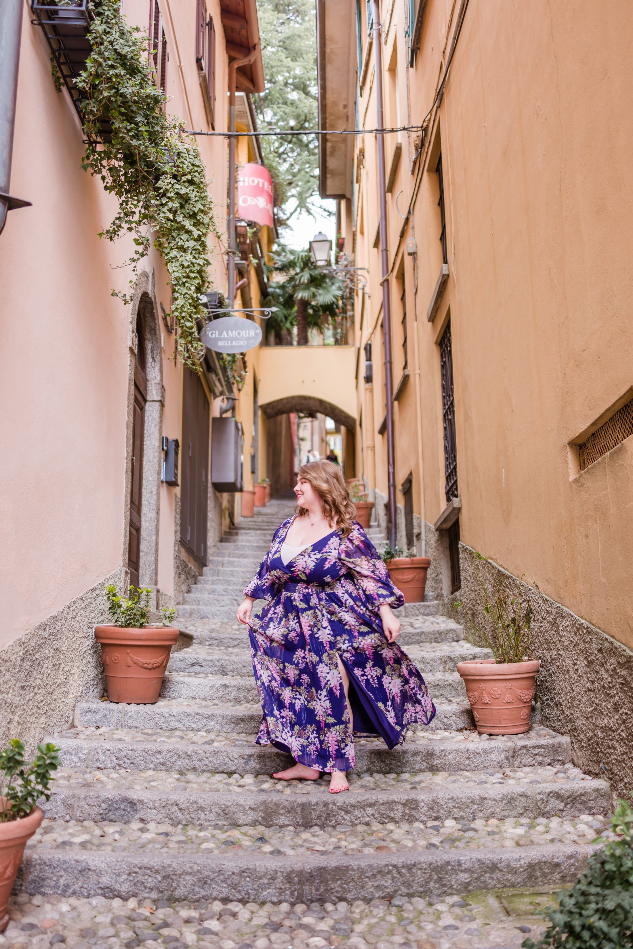 Solo traveler in Bellagio