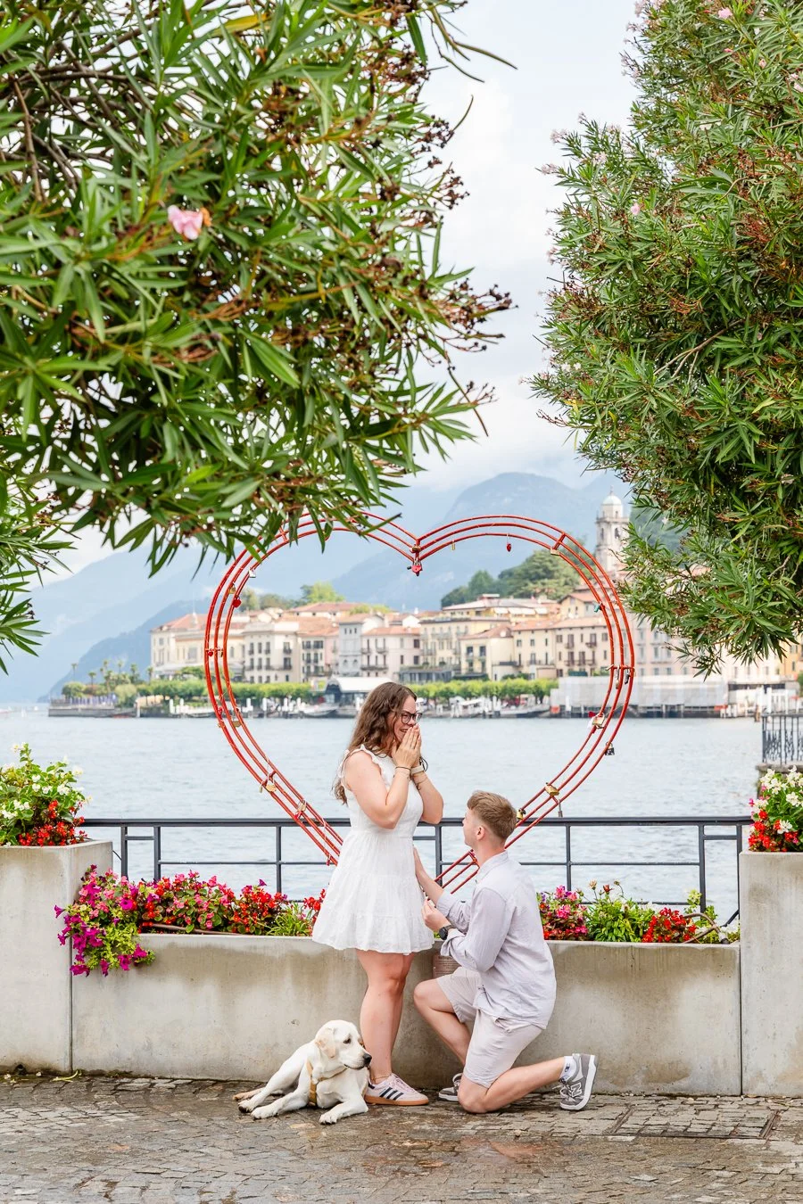 Proposal in Bellagio