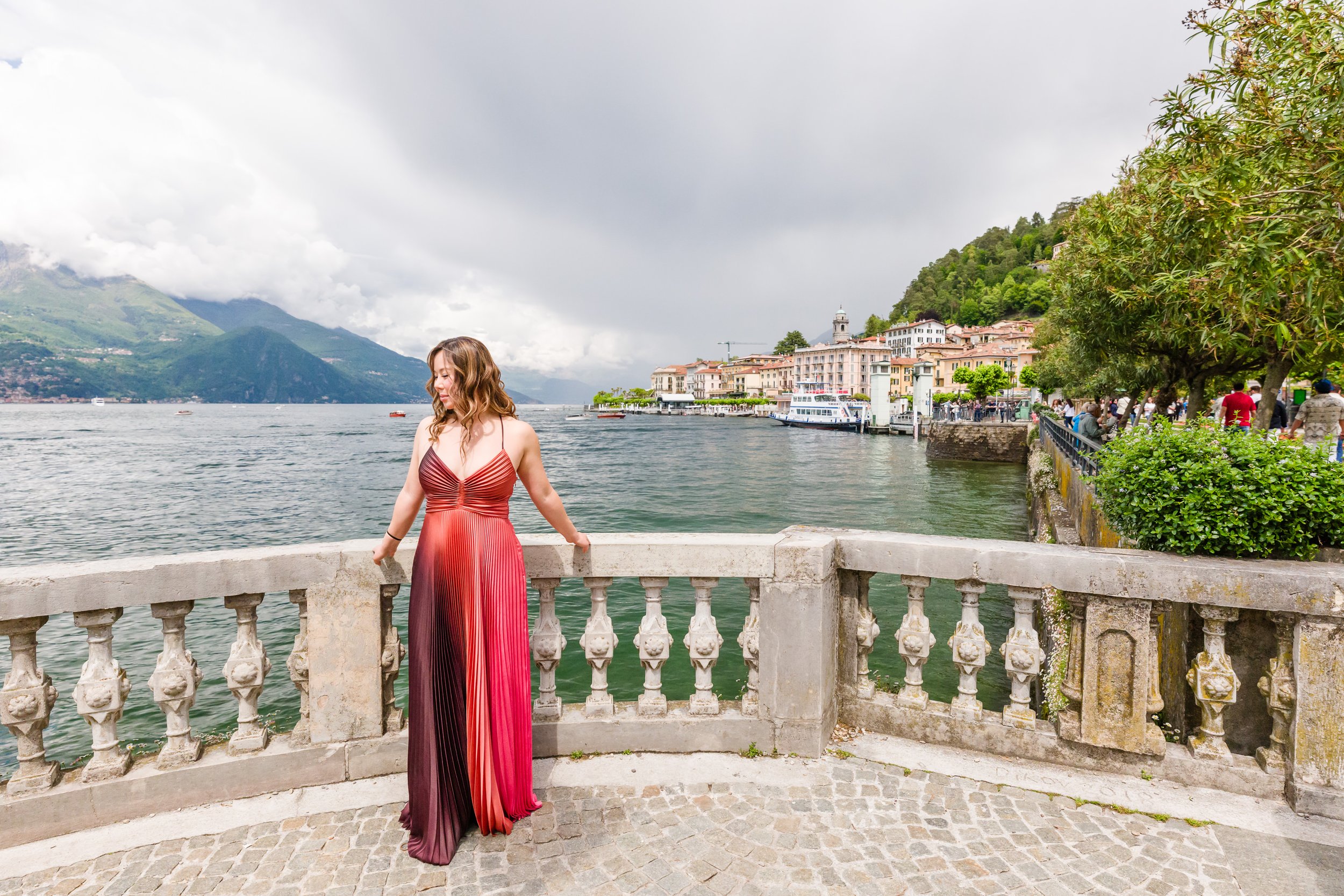 Solo traveler in Bellagio