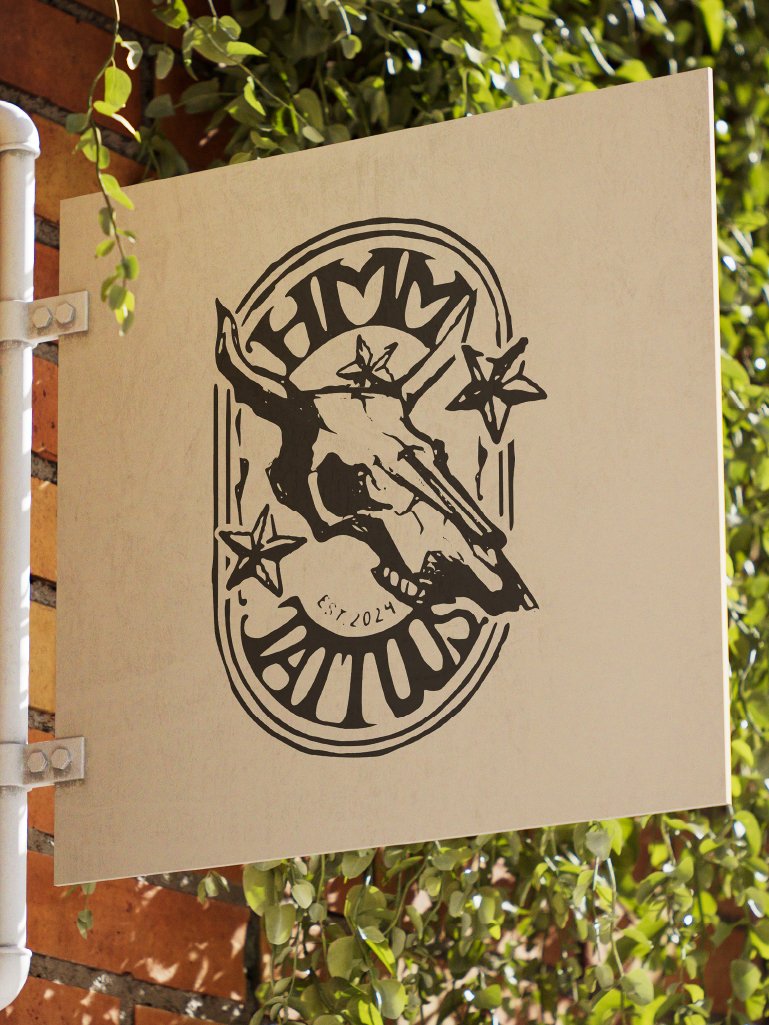 Evnestdesign Hmm Tattoos Branding Design