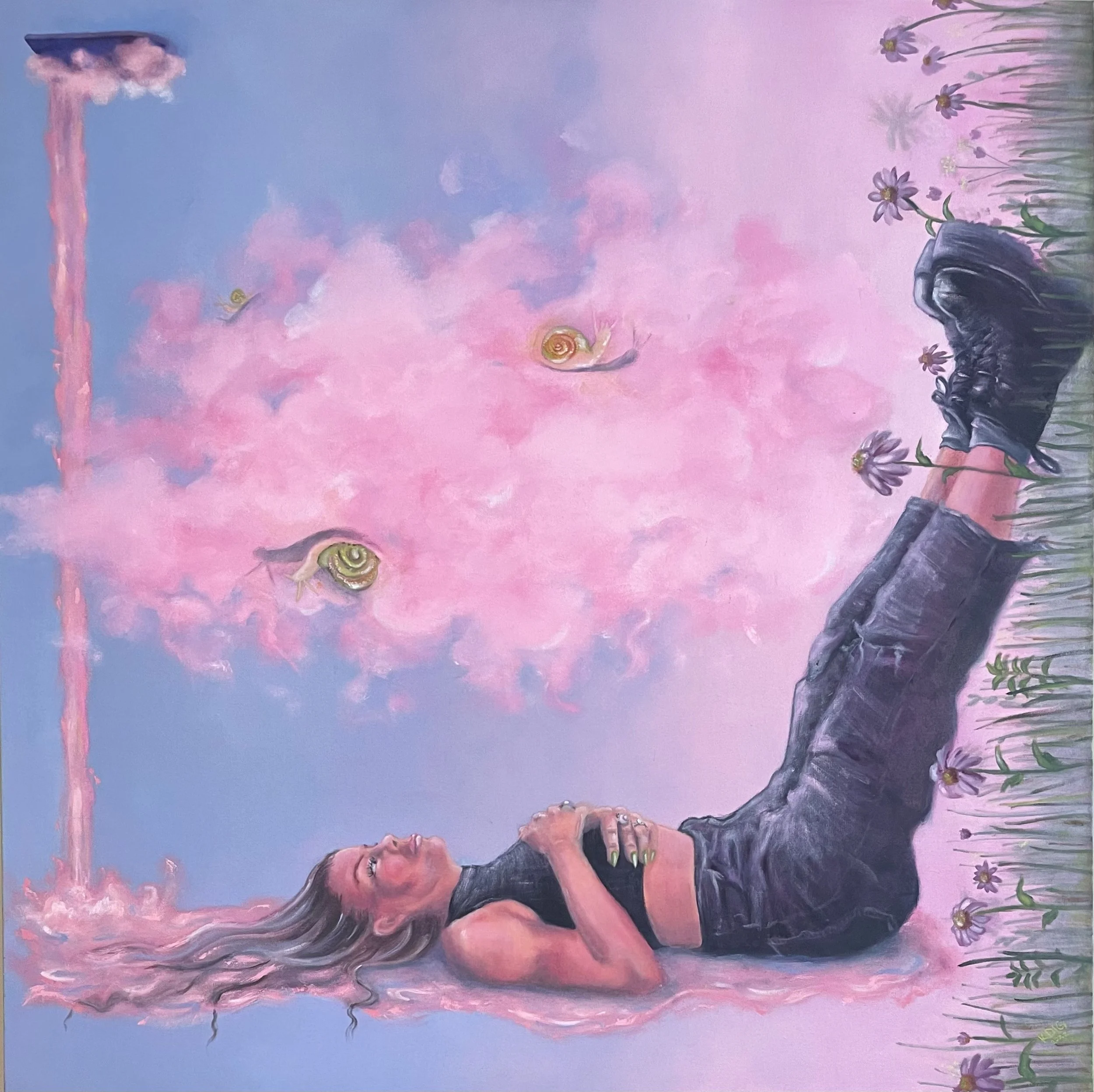Dream Portals III,
Oil on canvas,
48" x 48",
2022