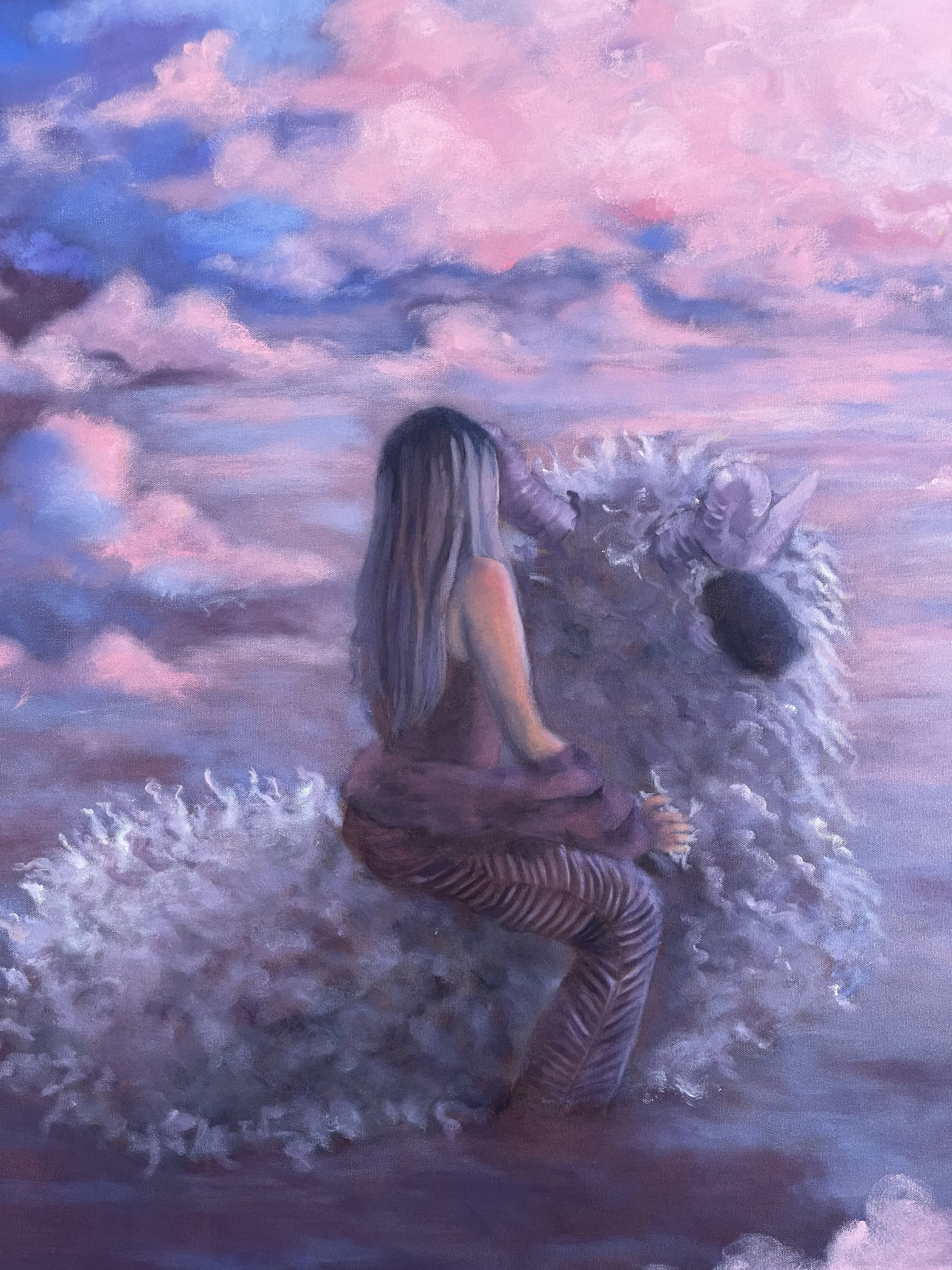 Dream Portals I- Interchange,
Oil on canvas
48" x 48"
2022