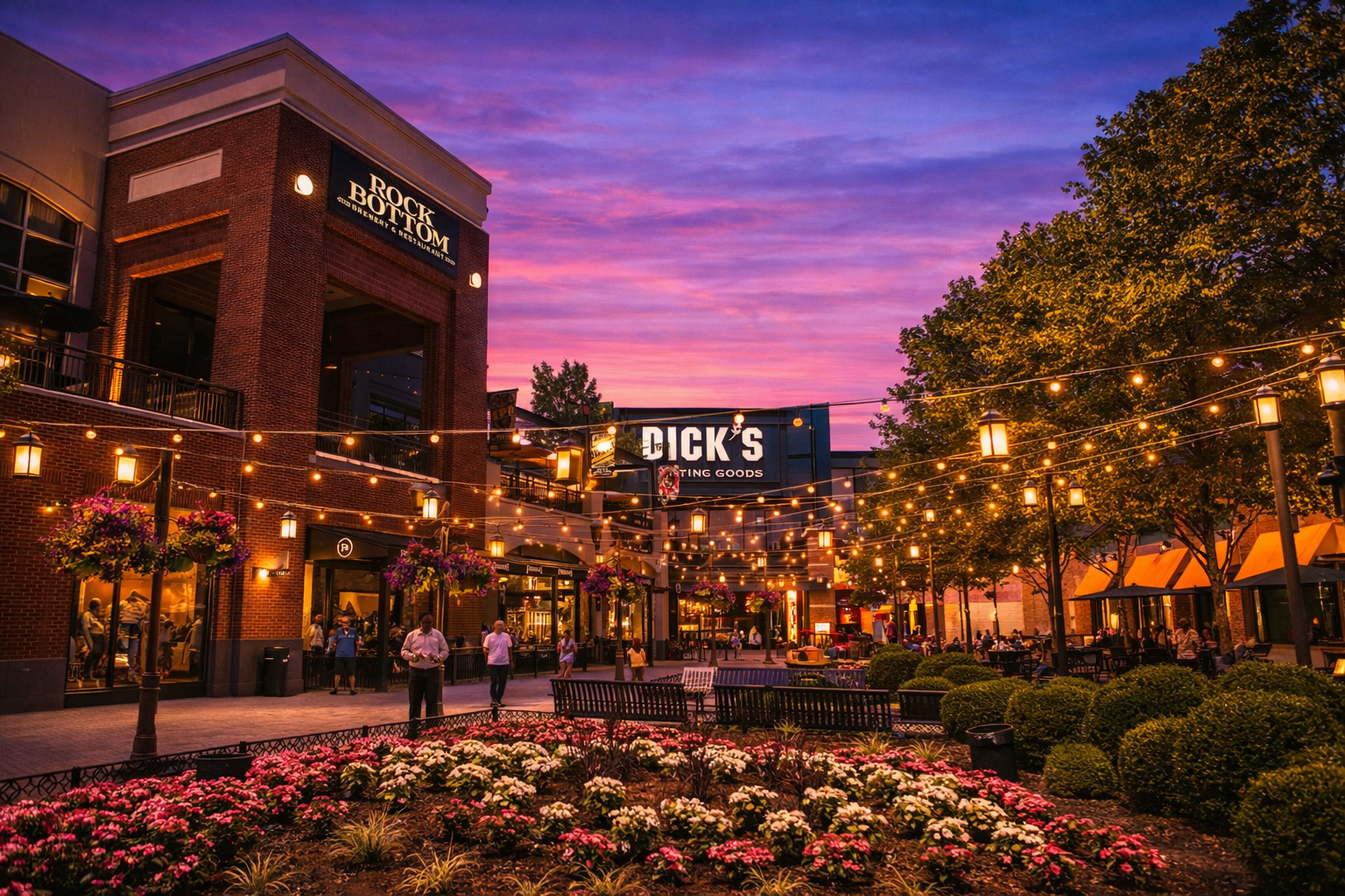 Short Pump VA neighborhood and lifestyle with convenient access to shopping and dining