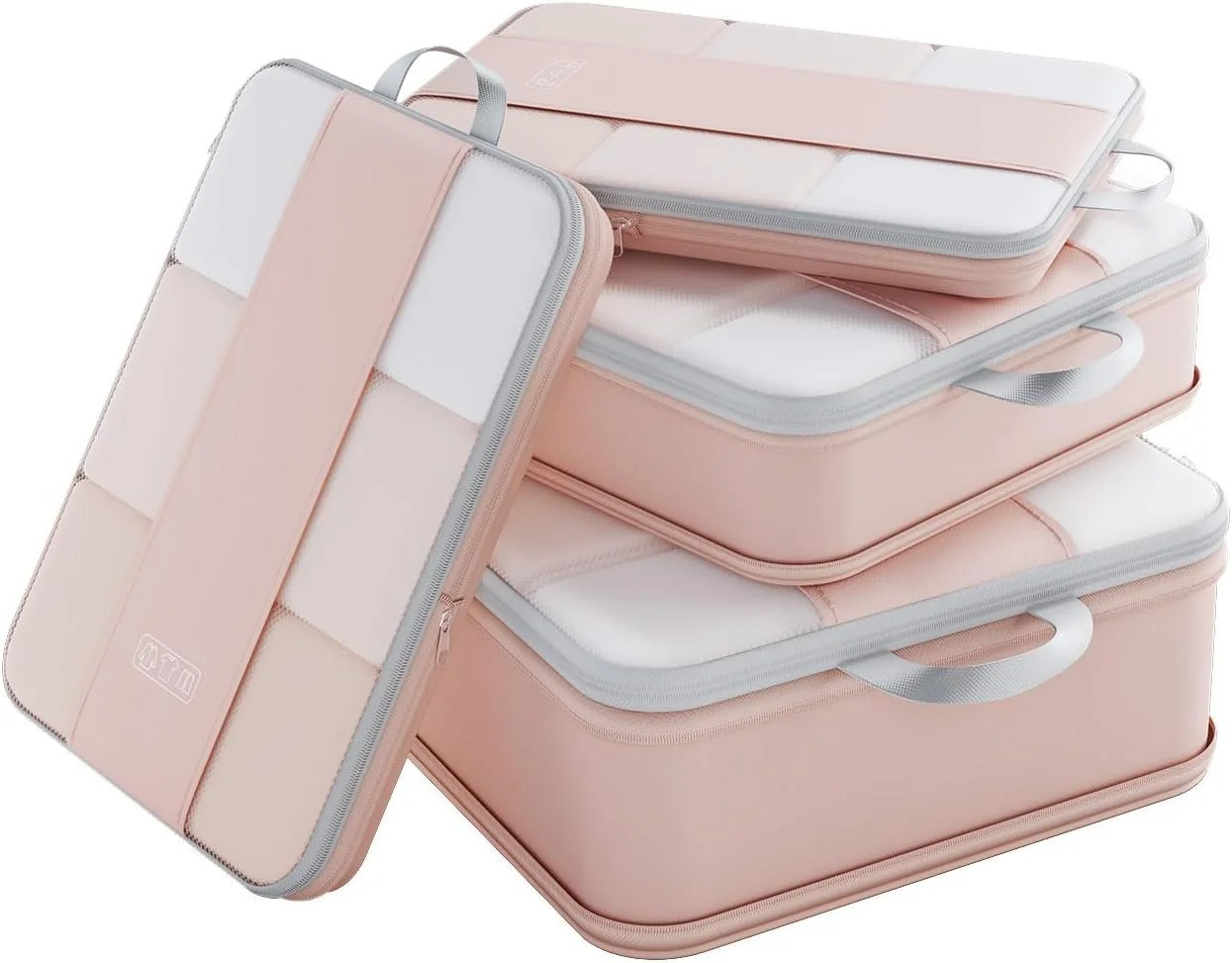 Compression packing cubes