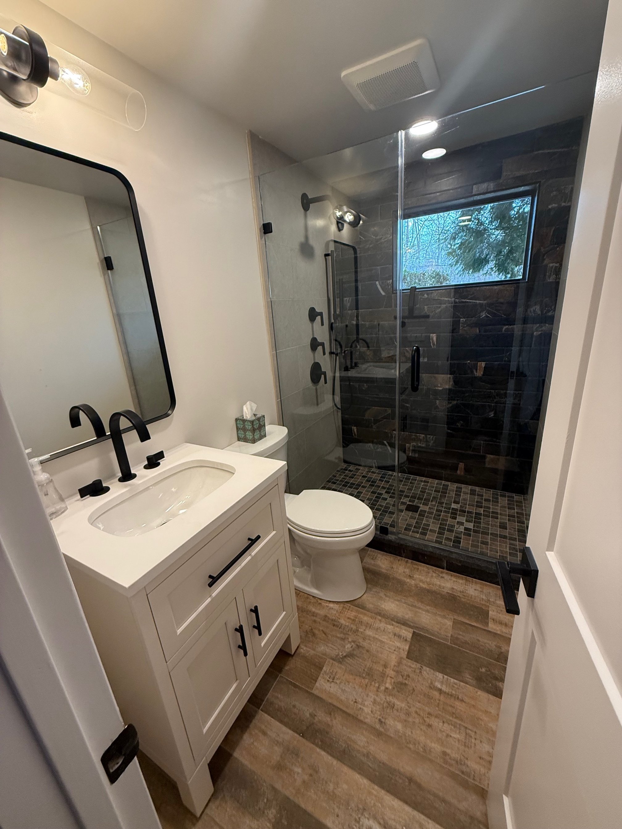 Bathroom Before and After