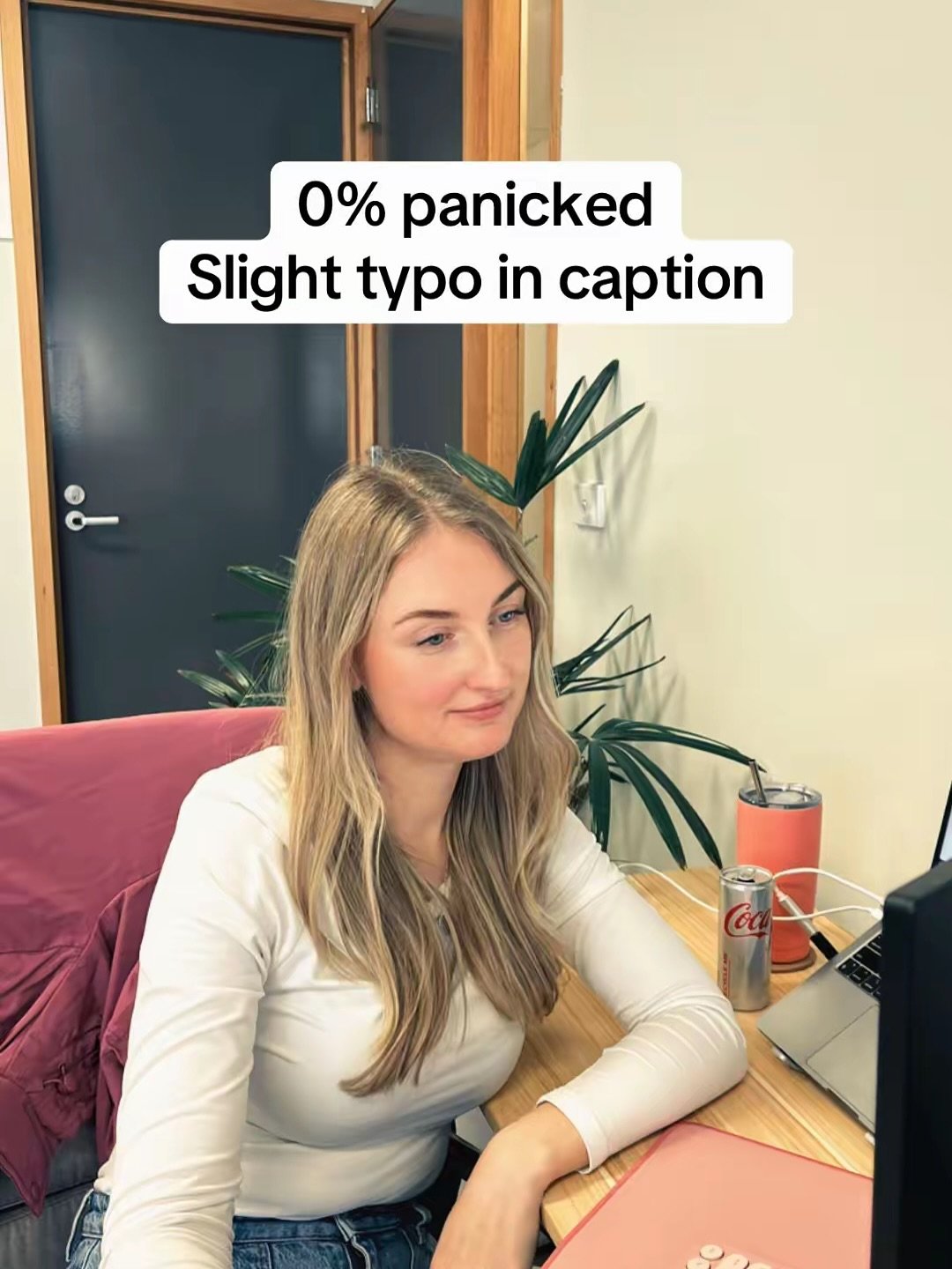 The Panic Scale: for when you&rsquo;re 1 Canva crash away from yeeting your laptop into the sun. 

#smallbuisness #okayva #marketingvibes