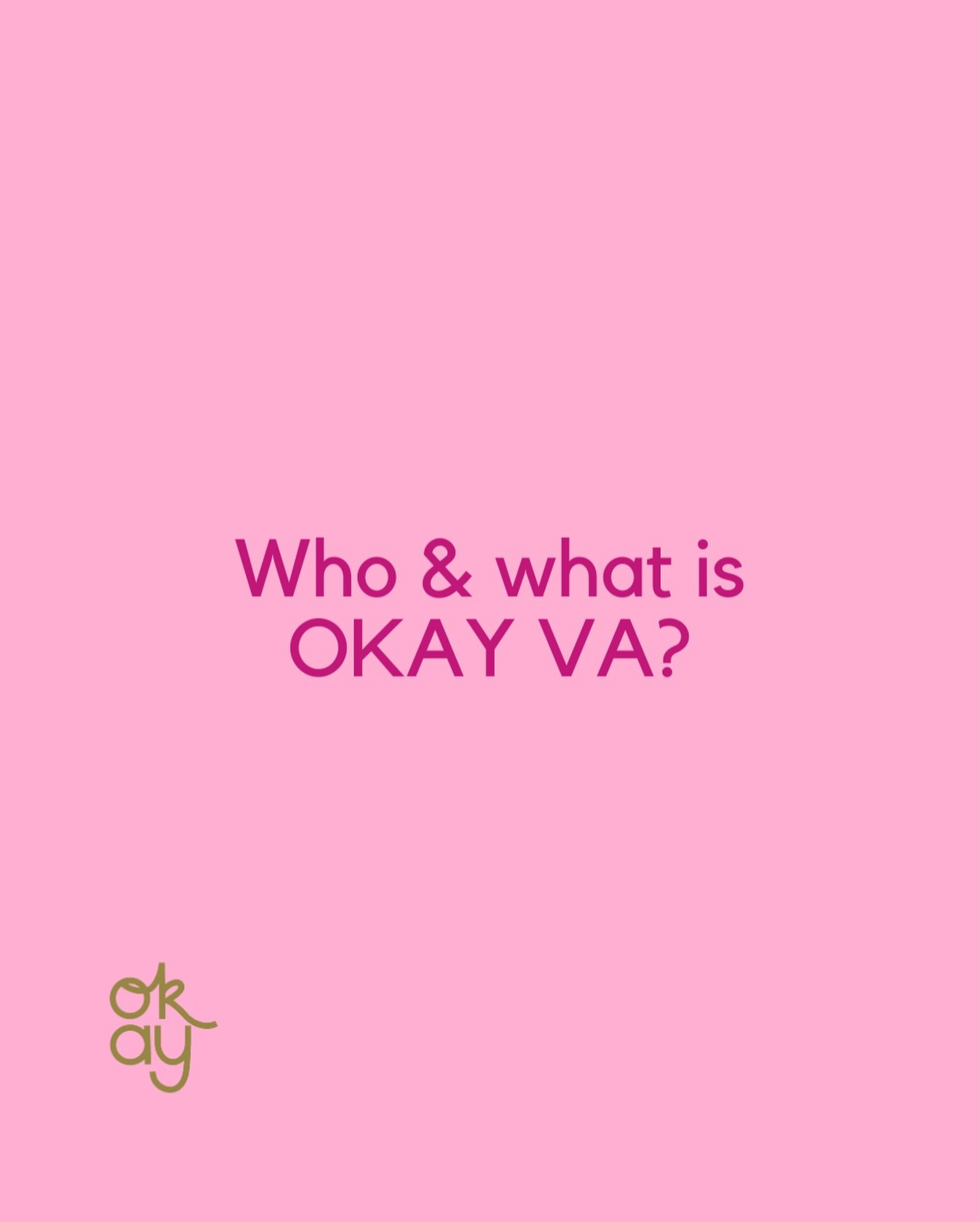 In the wise words of Jay-Z, &ldquo;Allow me to reintroduce myself&hellip;&rdquo;

If you&rsquo;ve been around a while&hellip; welcome to a new look.
Same OkayVA energy. Same chaos control. Just packaged a little differently.

We&rsquo;re Cat and Kati