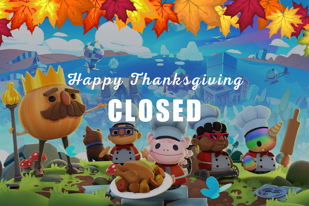 CLOSED | Happy Thanksgiving!