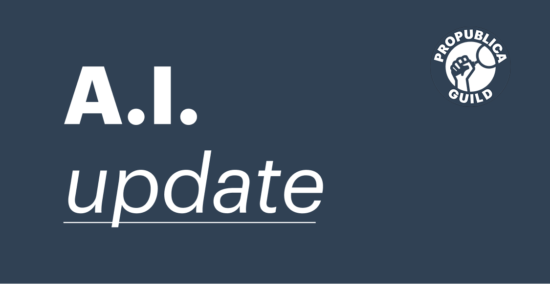 NewsGuild president writes to ProPublica management: Get serious on AI