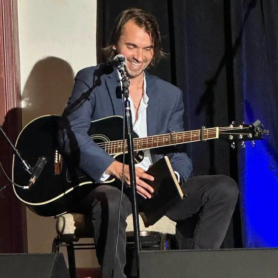 Dan Raza's commanding performance at the final concert earned him a rousing standing ovation - "Rampur Rain" - a moving song you need to see performed live or at least listen to  once he releases a recording of it.