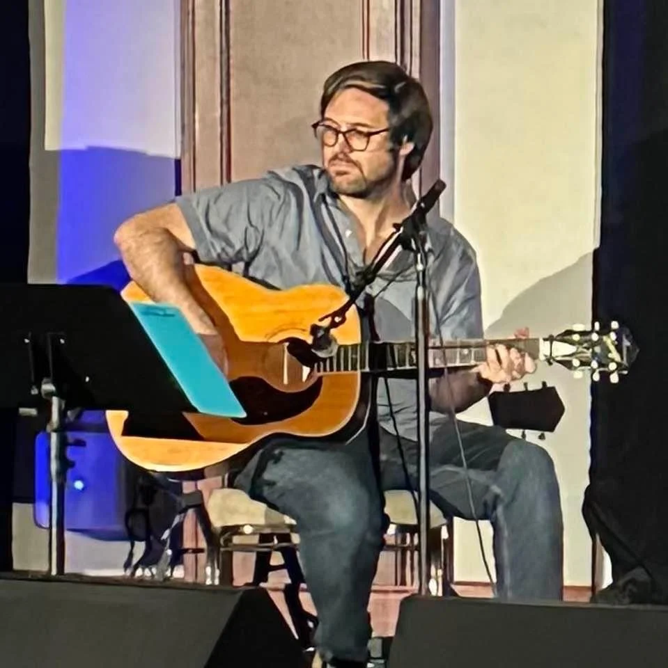 Our incredible multi-instrumentalist and accompanying wizard John Estes.