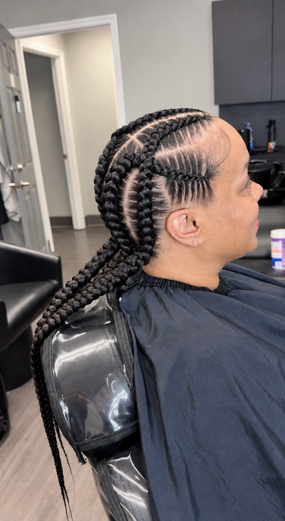 Crisscrossed Stitch Braids 