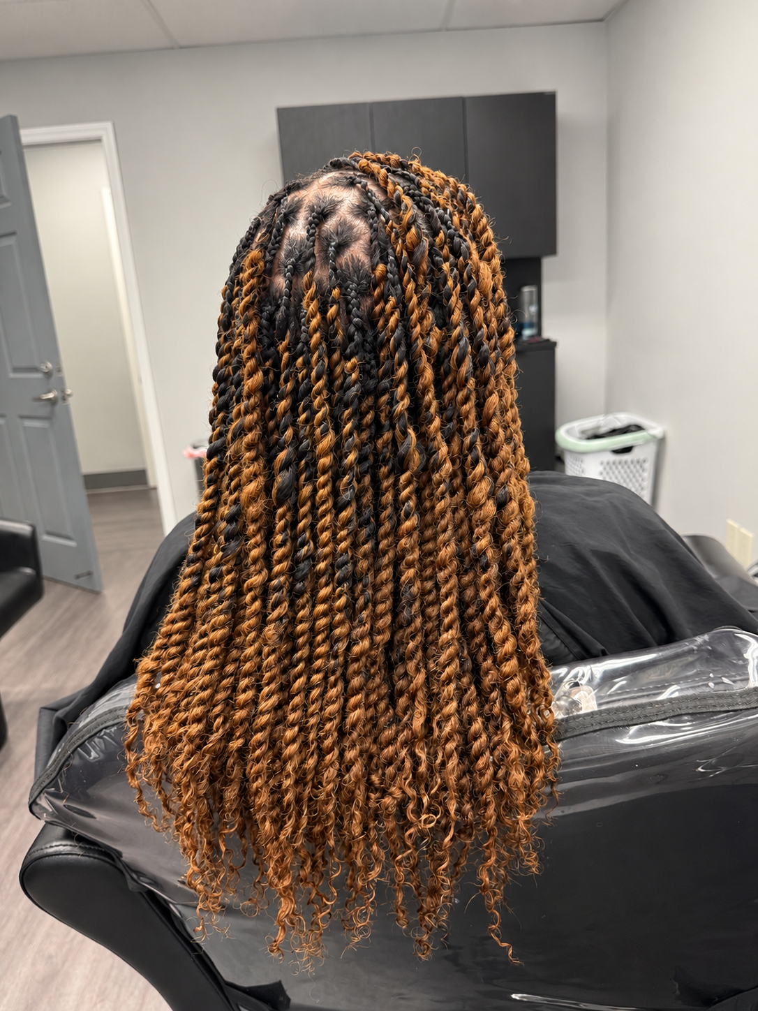 Two Strand Twists with Human Extensions 
