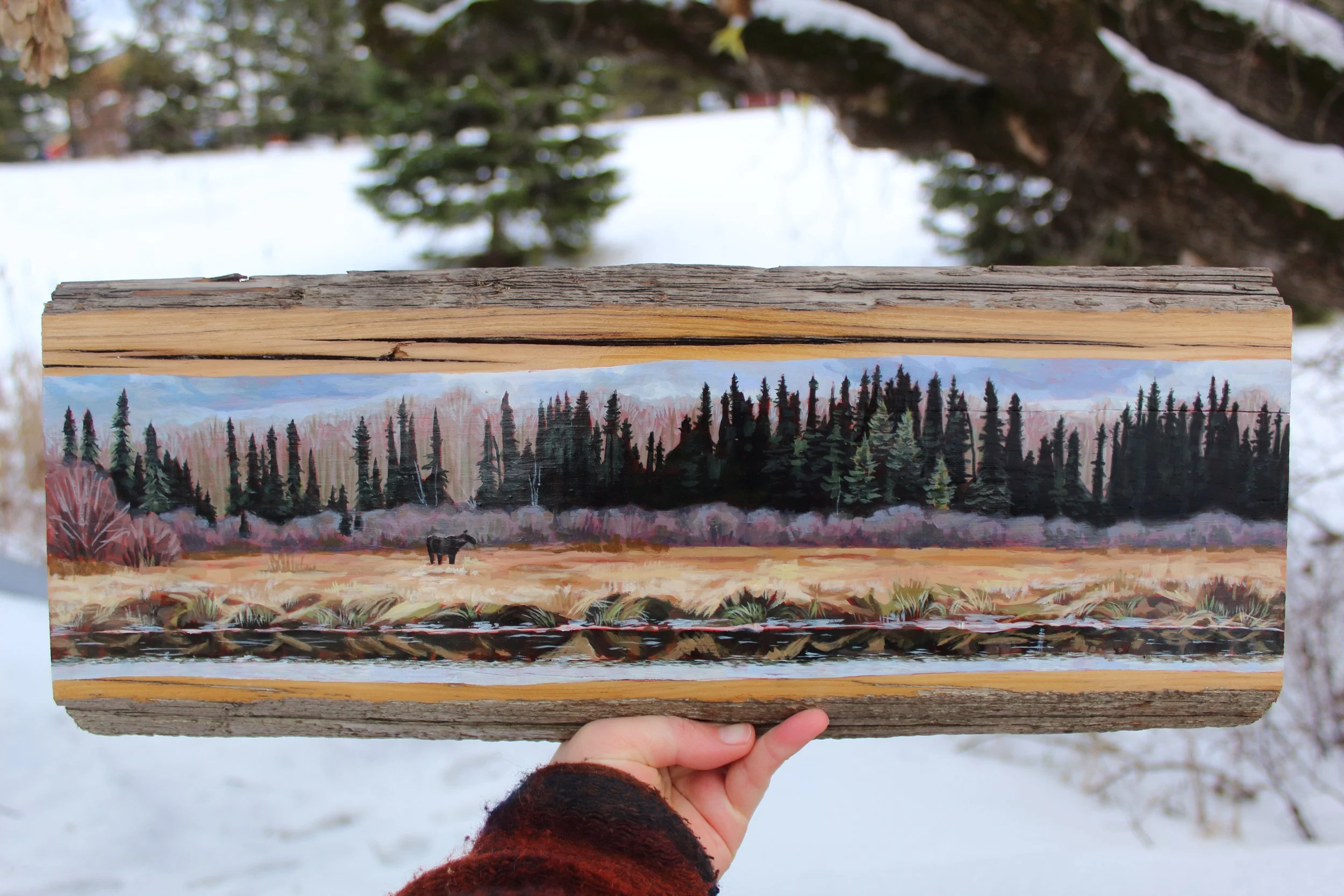 "Tamarack Creek" Original Painting