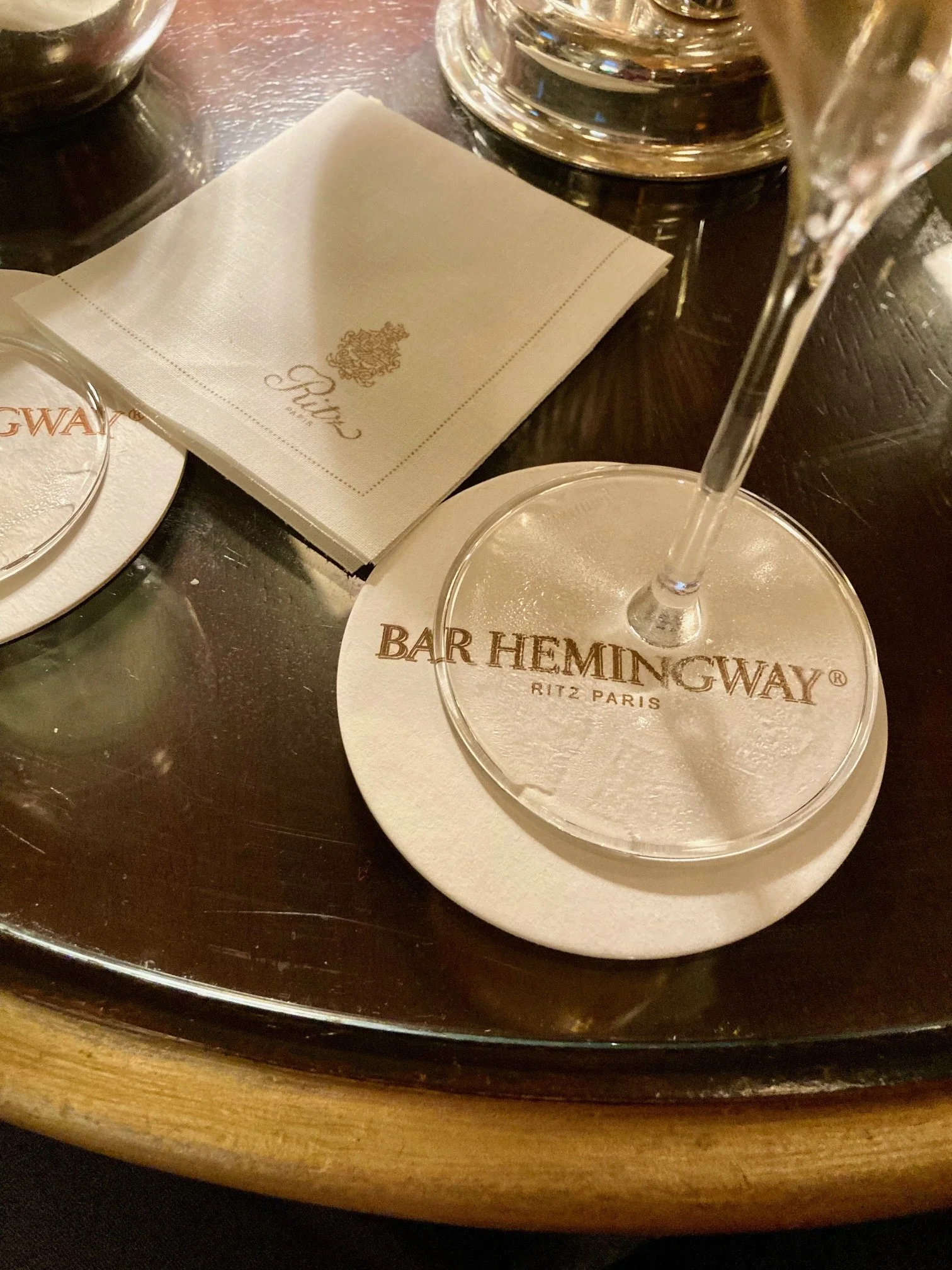 This is why you visit the Ritz in Paris. So you can order a drink named after Hemingway's first wife and think about "A Moveable Feast."