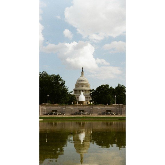 The Senate Fountain:

The words of America's great poet, Walt Whitman, ring out from the forests of the Pacific Northwest; to the plains of Texas where the cowboys roam; to the farmland of Indiana and the Midwest; to the states of Appalachia. The wor