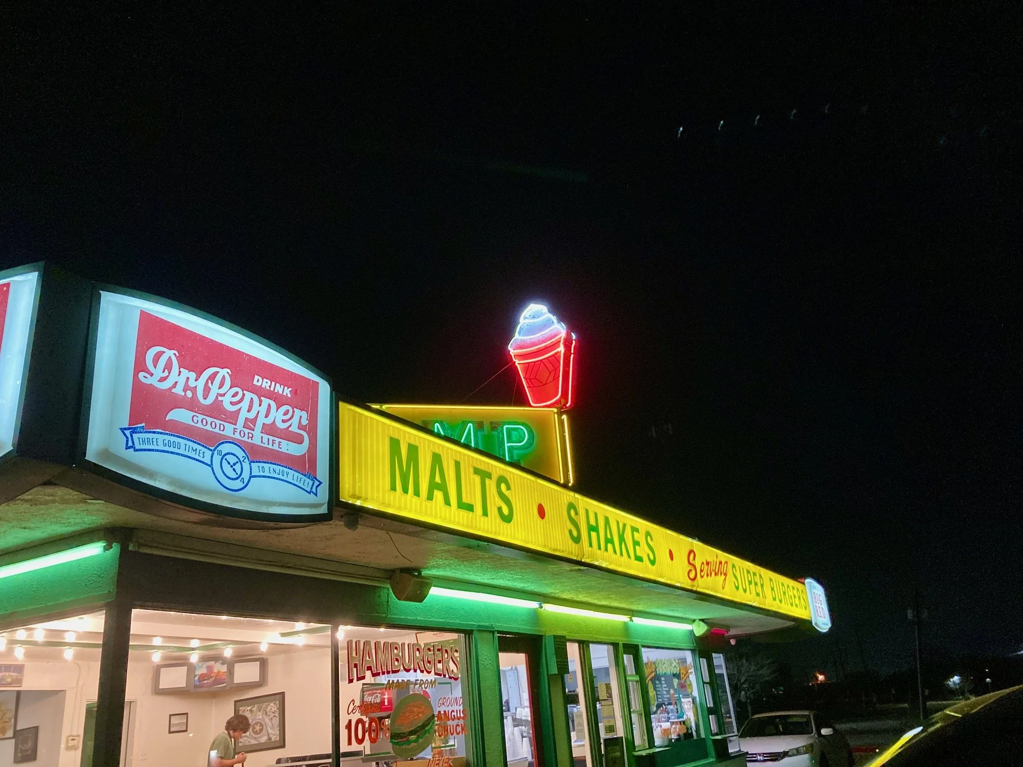 You know it's good when they know the difference between a malt and a shake.