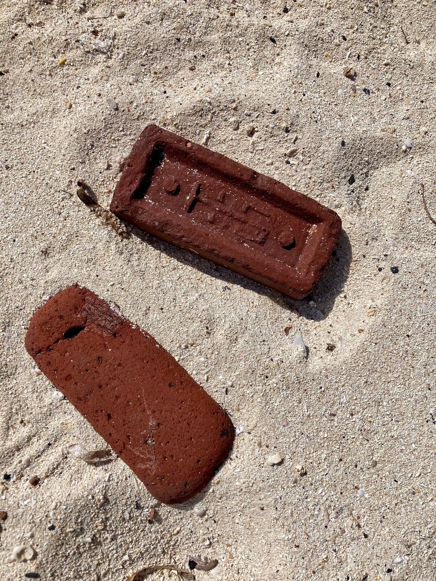 16 million bricks were brought here by sailboat and assembled by men, in the heat of the Florida sun. 