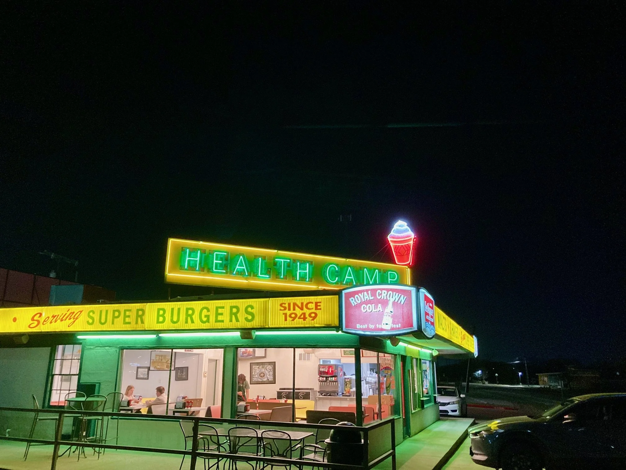A Burger and a Shake, Health Camp in Waco, TX