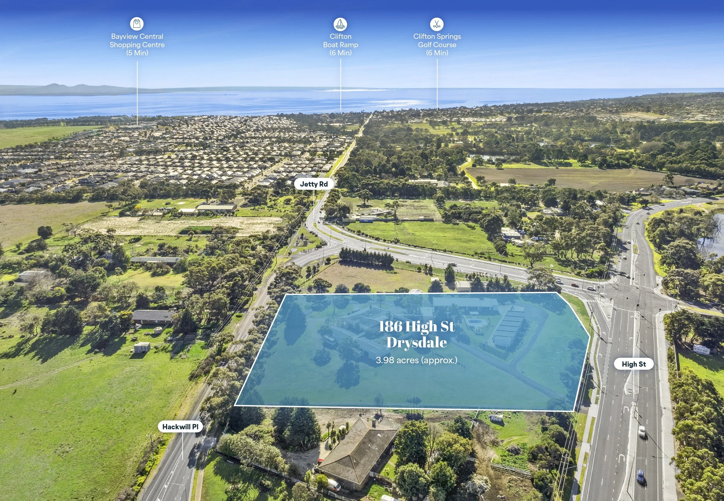 186 High Street, Drysdale Vic 3222 &amp; 3-15 Hackwill Place, Drysdale Vic 3222