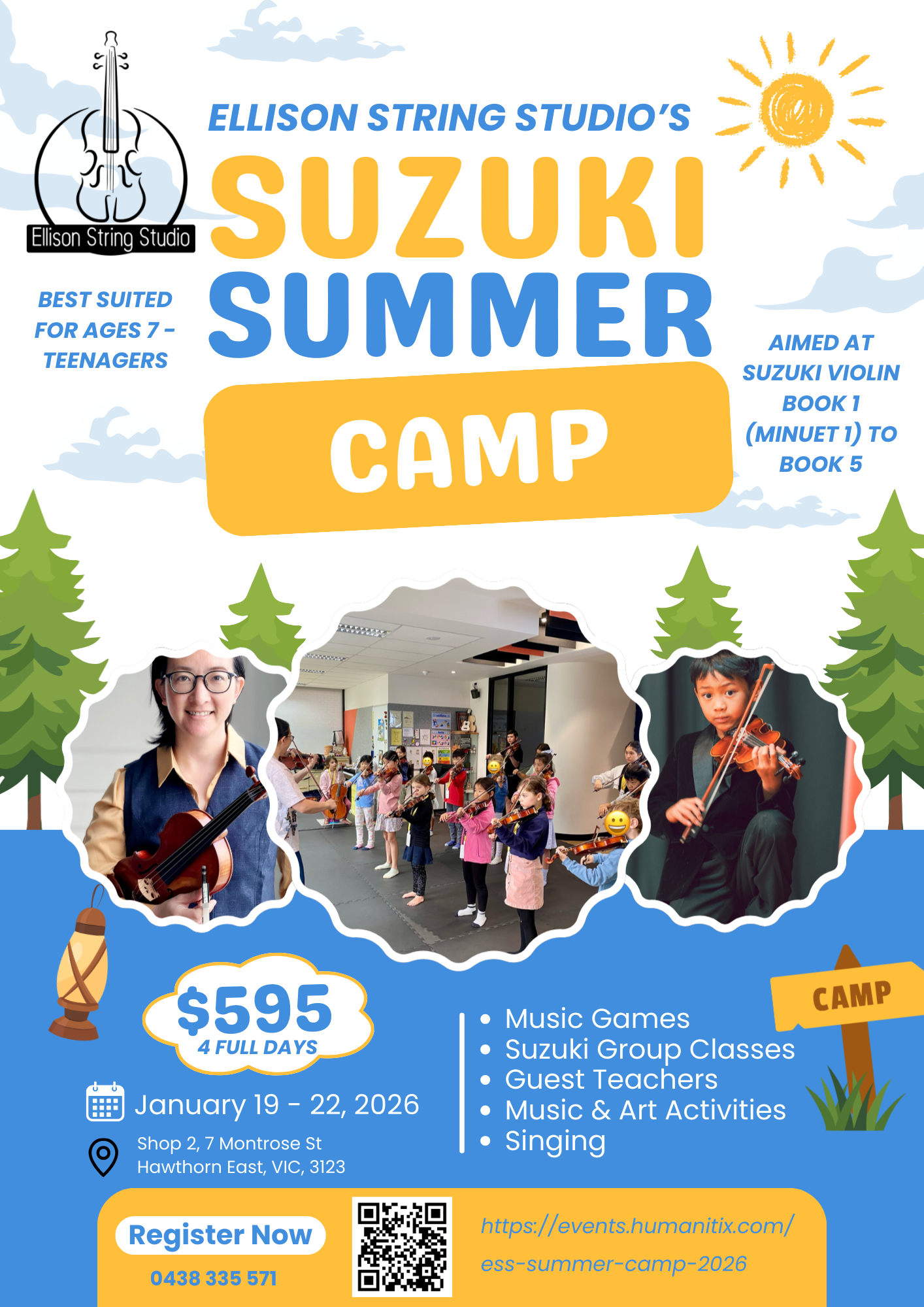 Summer Camp 19-22 Jan, 2025