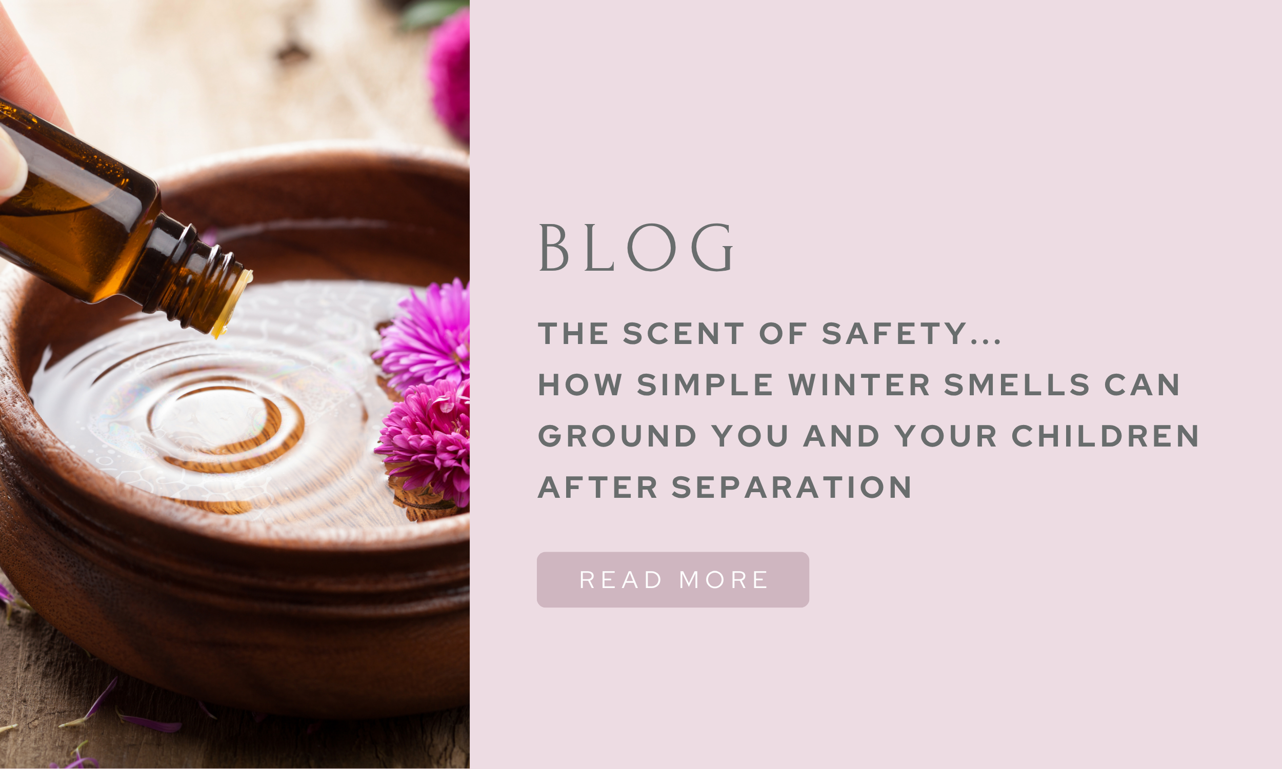 The scent of safety…