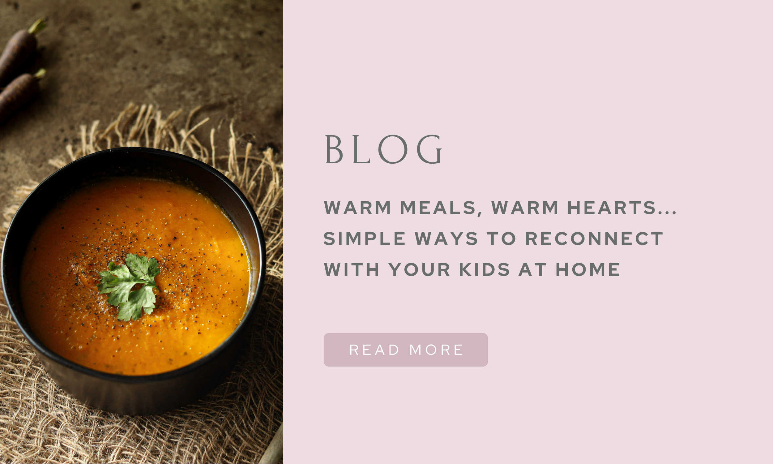 Warm meals, warm hearts…