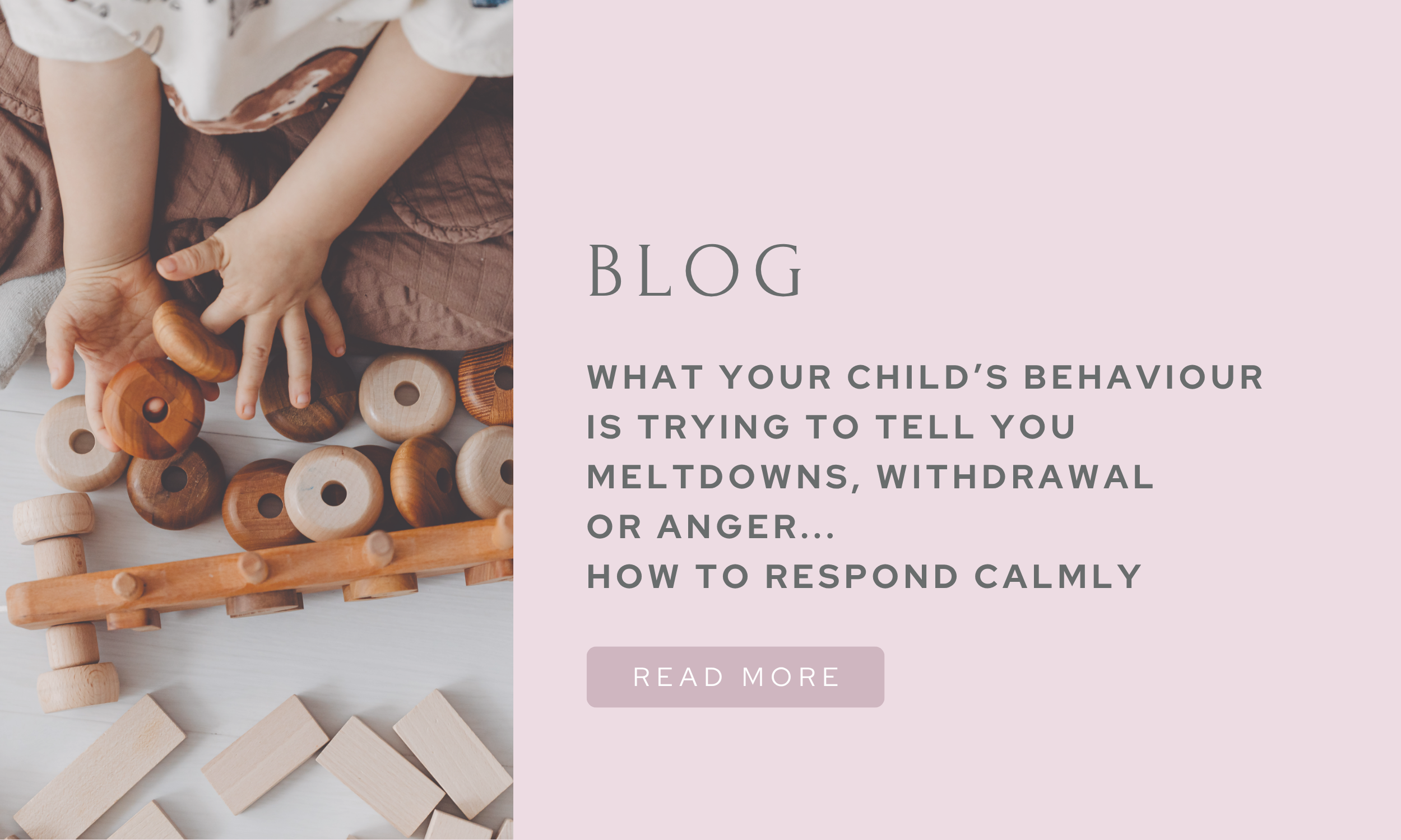What your child’s behaviour is trying to tell you 