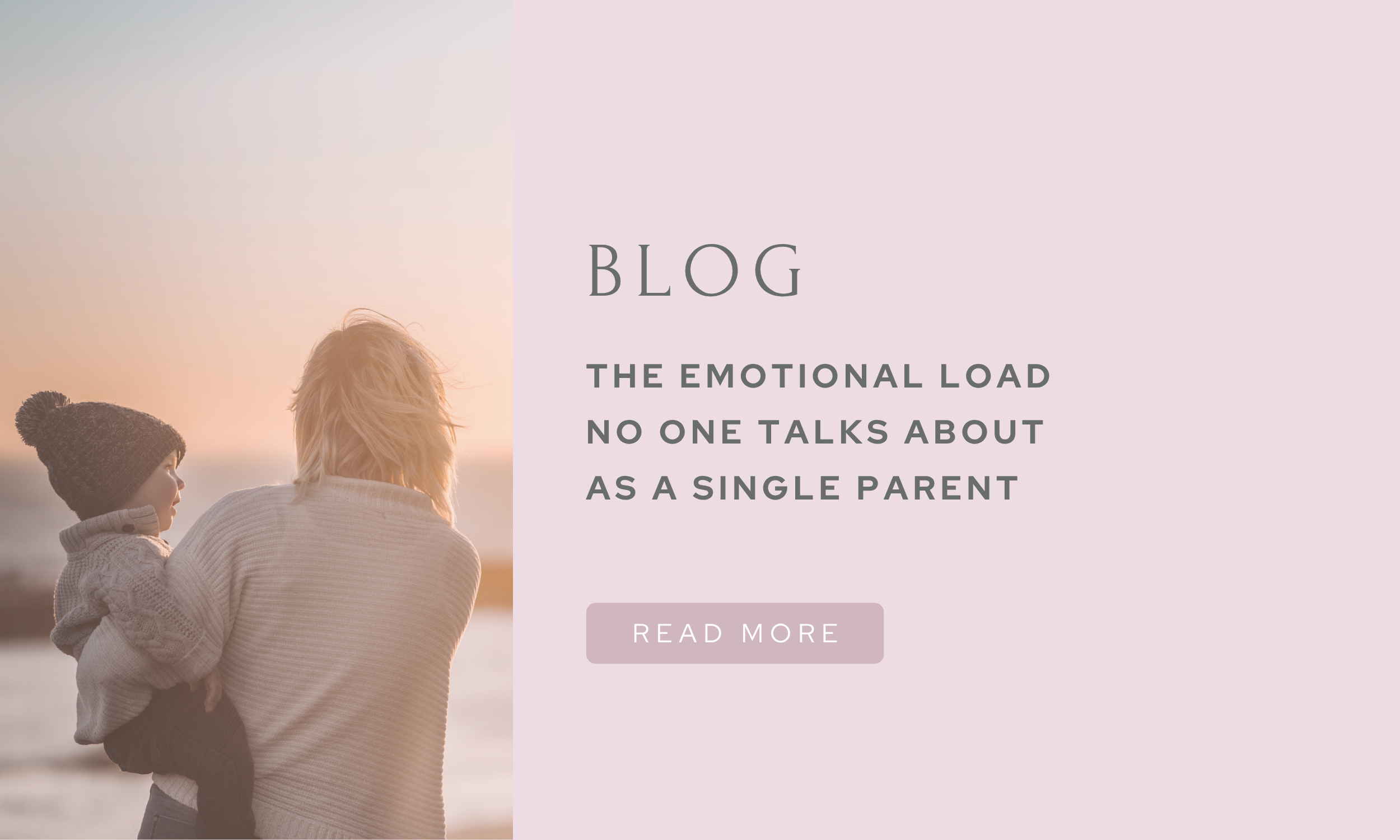 The emotional load no one talks about as a single parent