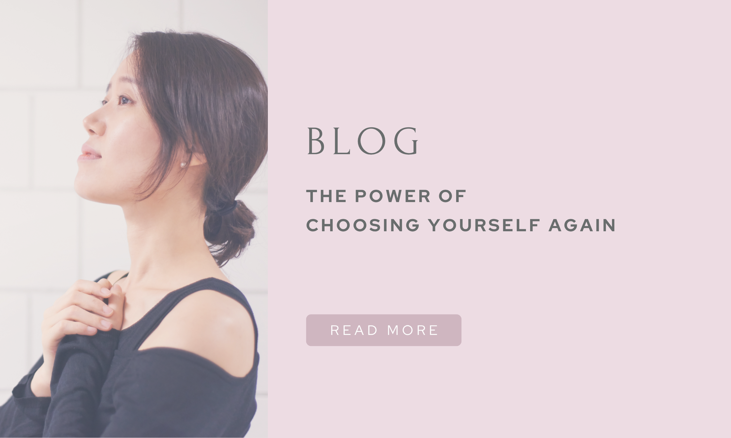 The power of choosing yourself again