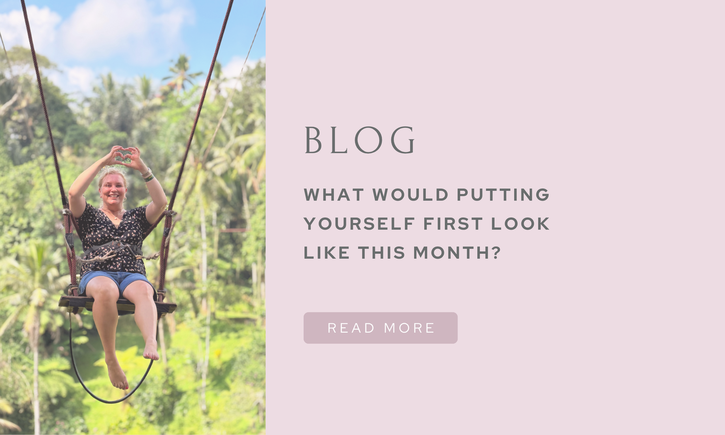 What Would Putting Yourself First 