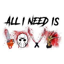 READY TO PRESS / Sublimation Print / Horror/Halloween/Jason/Scary Movie