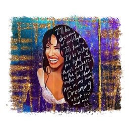 READY TO PRESS / Sublimation Print / Selena/Famous Singer/From Mexico