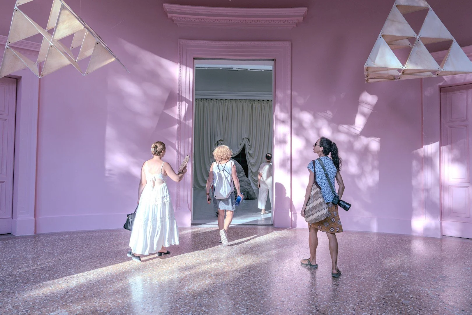 Chiara Bussini from Carpe Diem Holistic visiting the Biennale d'Arte di Venezia (Venice Art Biennale) 2026